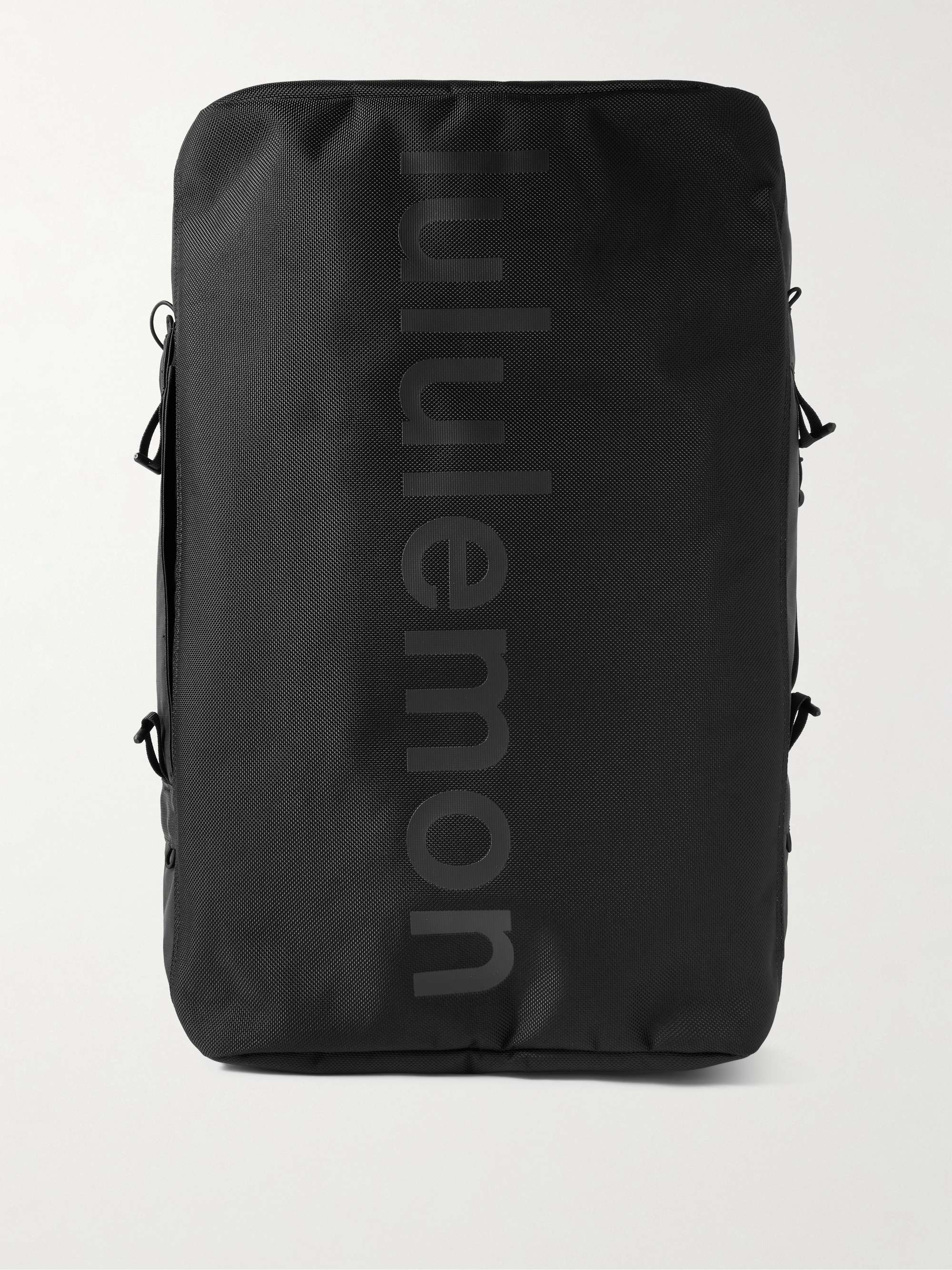2-in-1 Convertible Logo-Print Shell Backpack - black - One Size