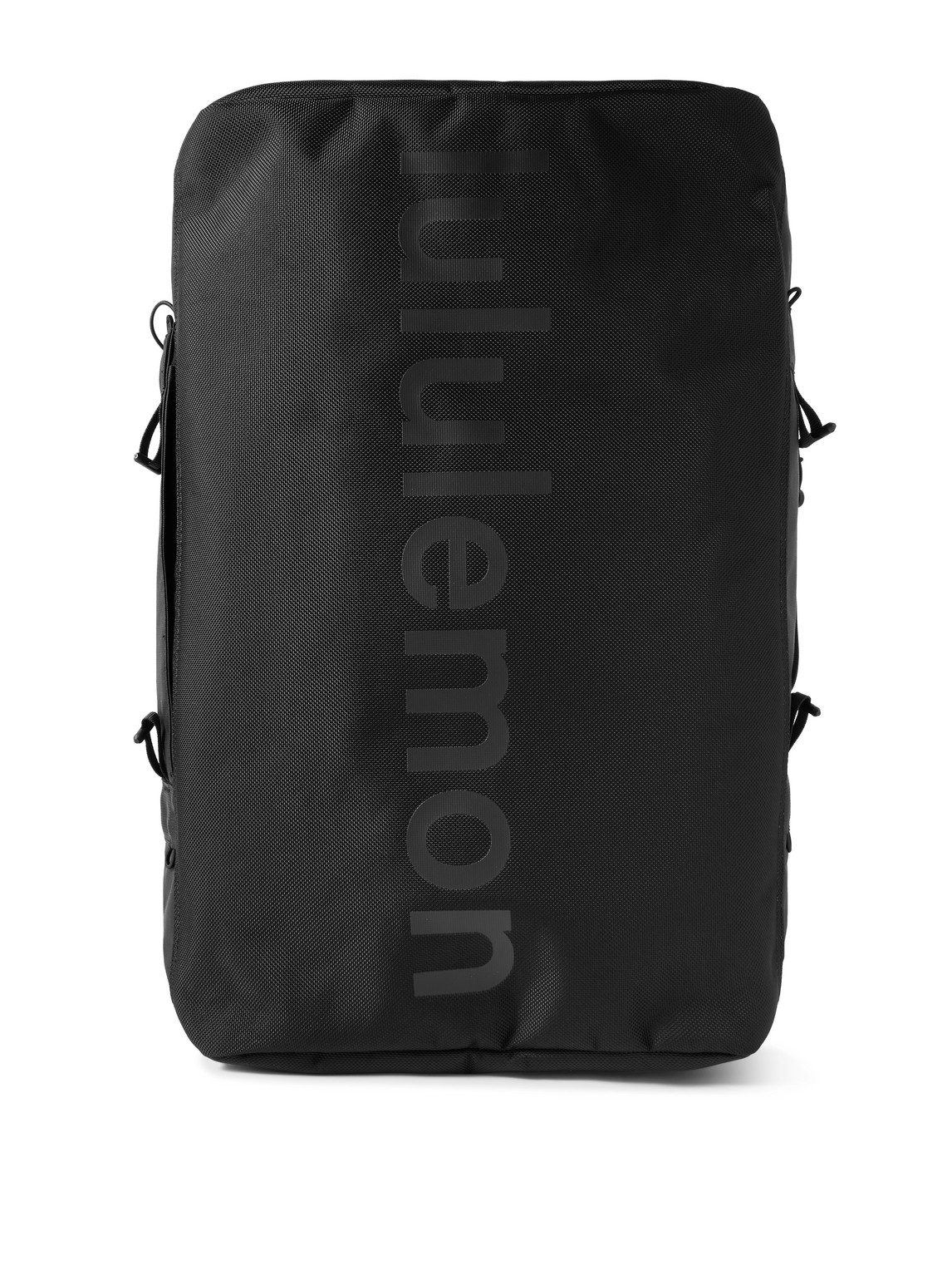 Lululemon 2-in-1 Convertible Logo-print Shell Backpack In Black