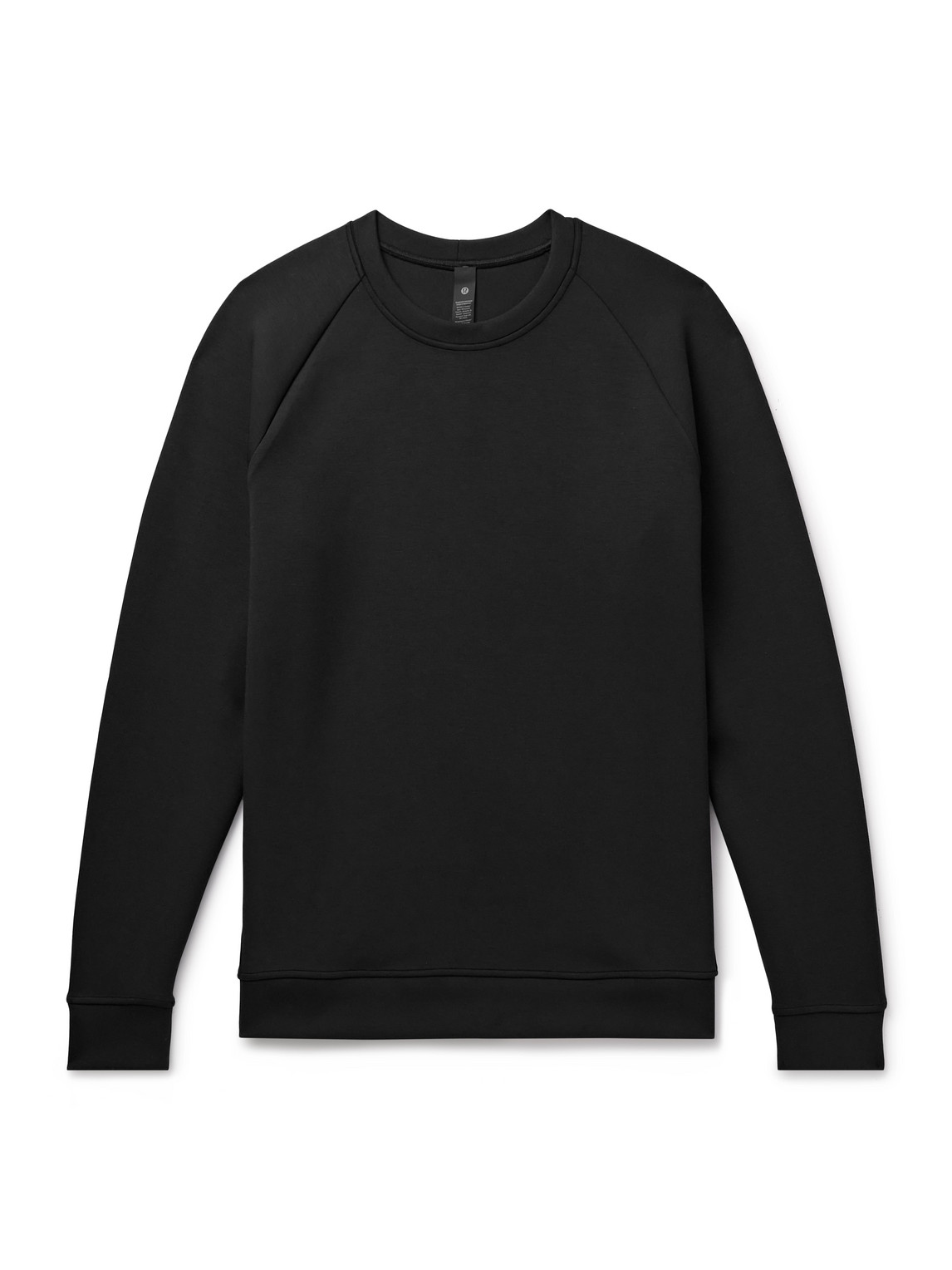 Lululemon Smooth Spacer Recycled-jersey Sweatshirt In Black