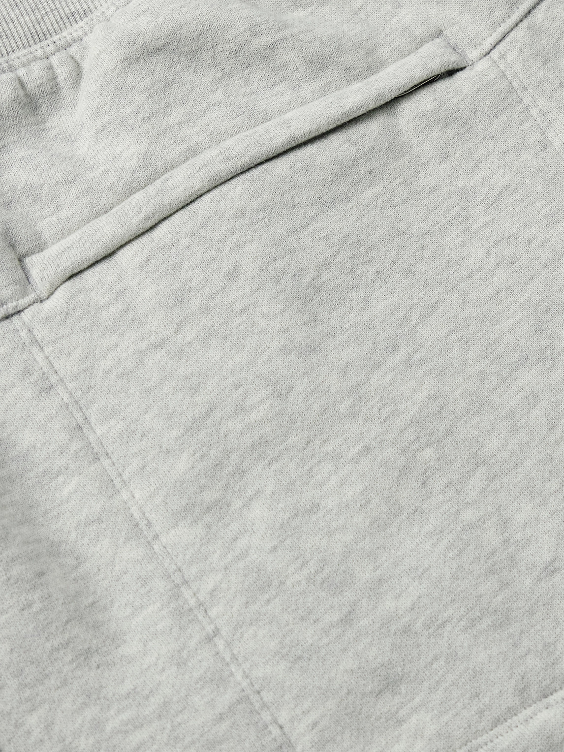 Lululemon Steady State Tapered Cotton-blend Jersey Sweatpants In Gray