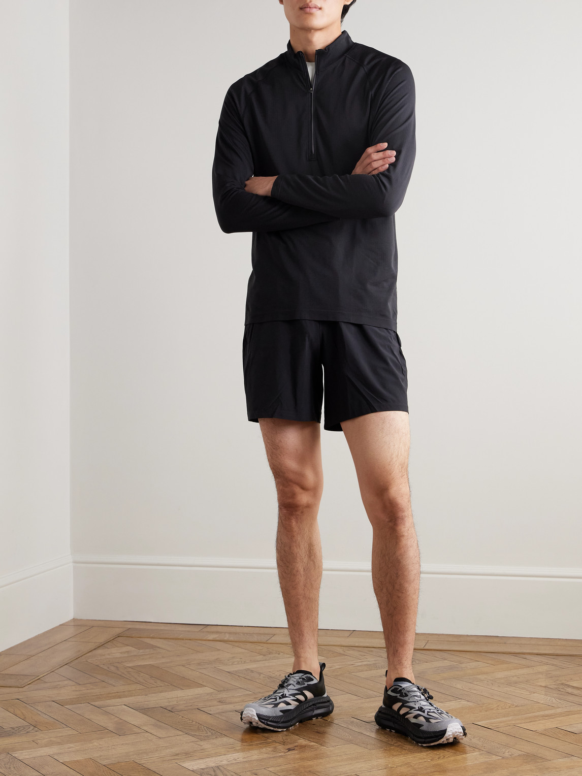 Metal Vent Tech 2.5 Slim-Fit Stretch-Jersey Half-Zip Top — 2