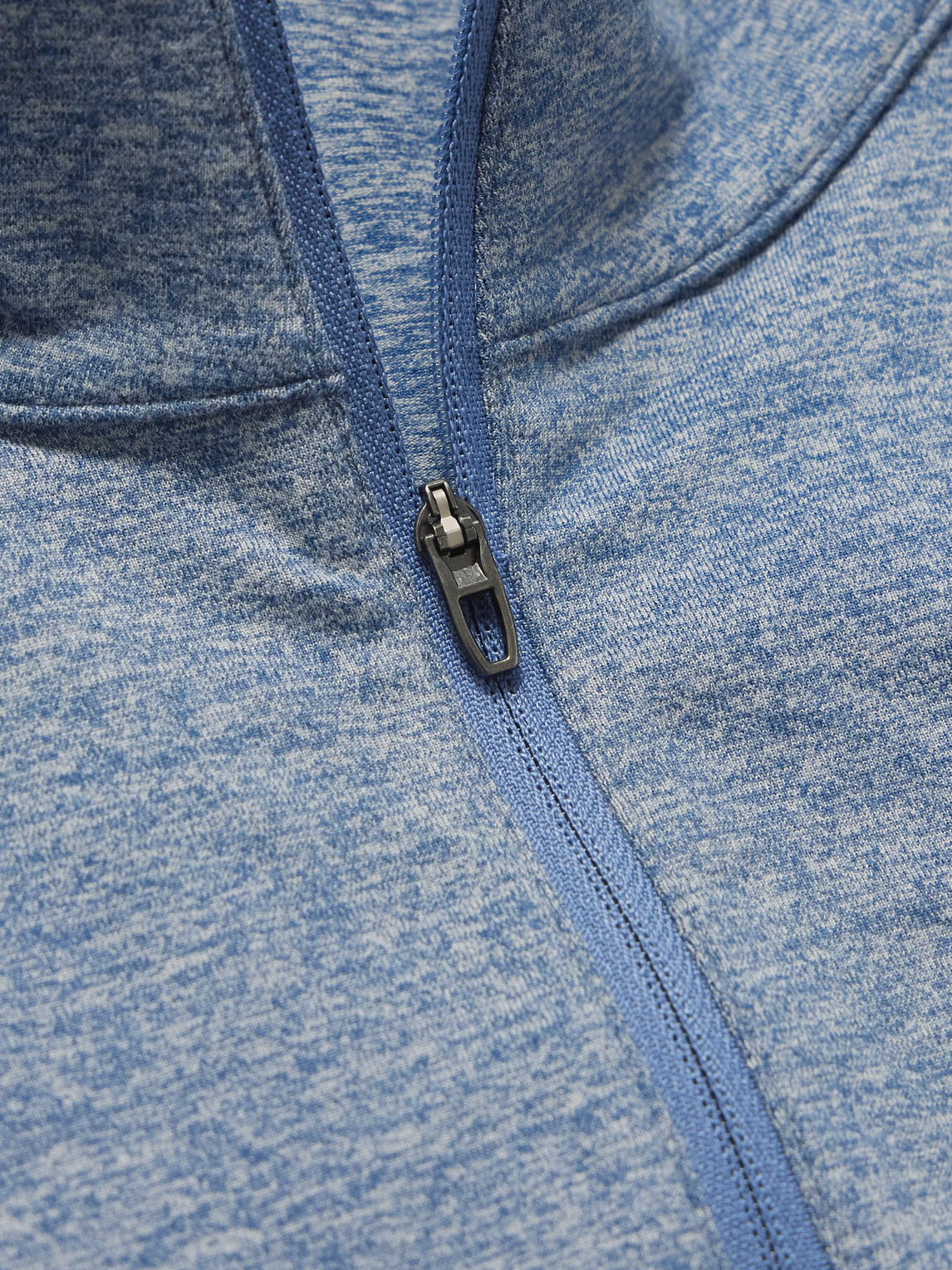 Lululemon Slim-fit Stretch Recycled-jersey Half-zip Top In Blue