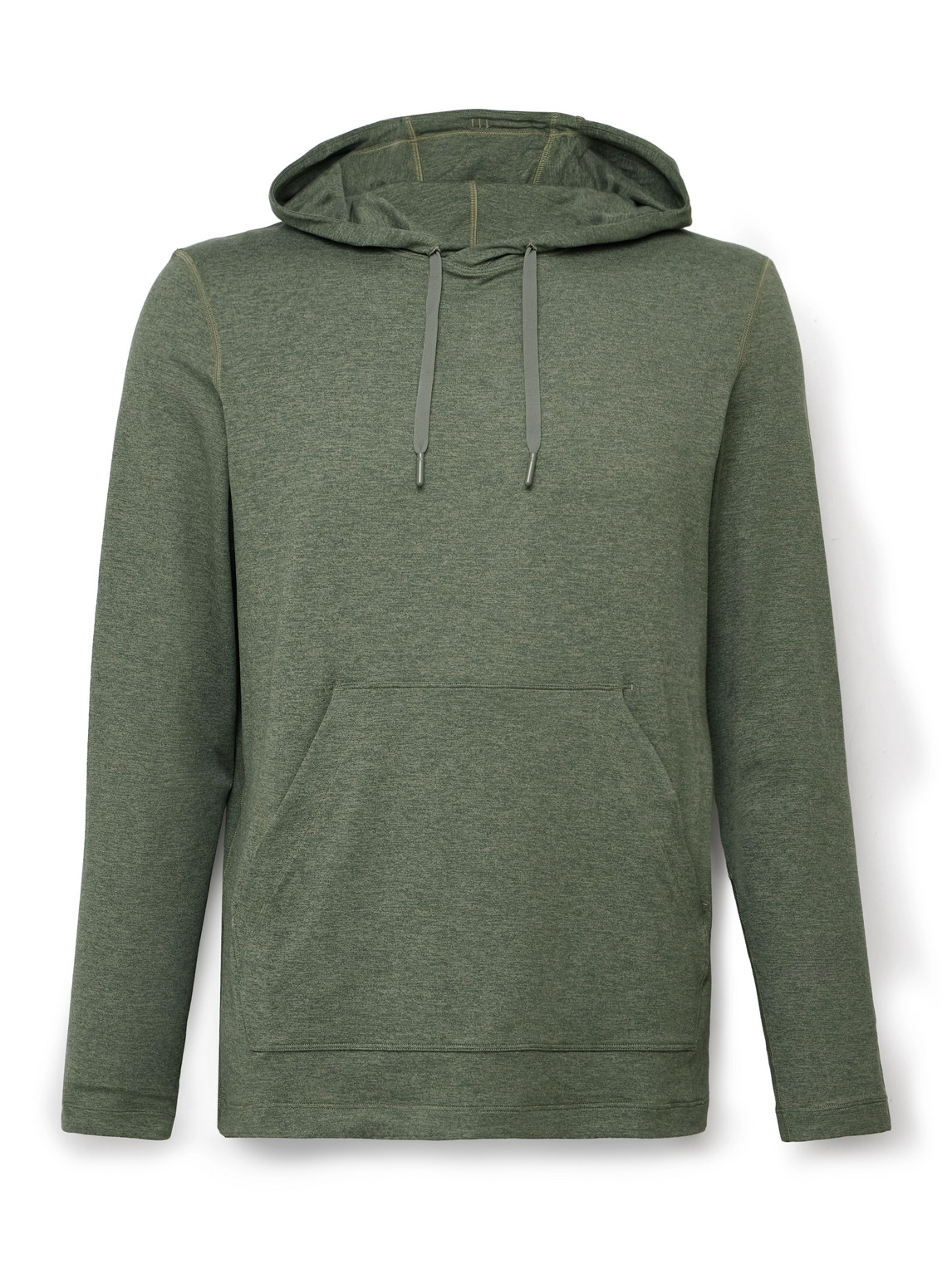Lululemon Stretch Recycled-jersey Hoodie In Green