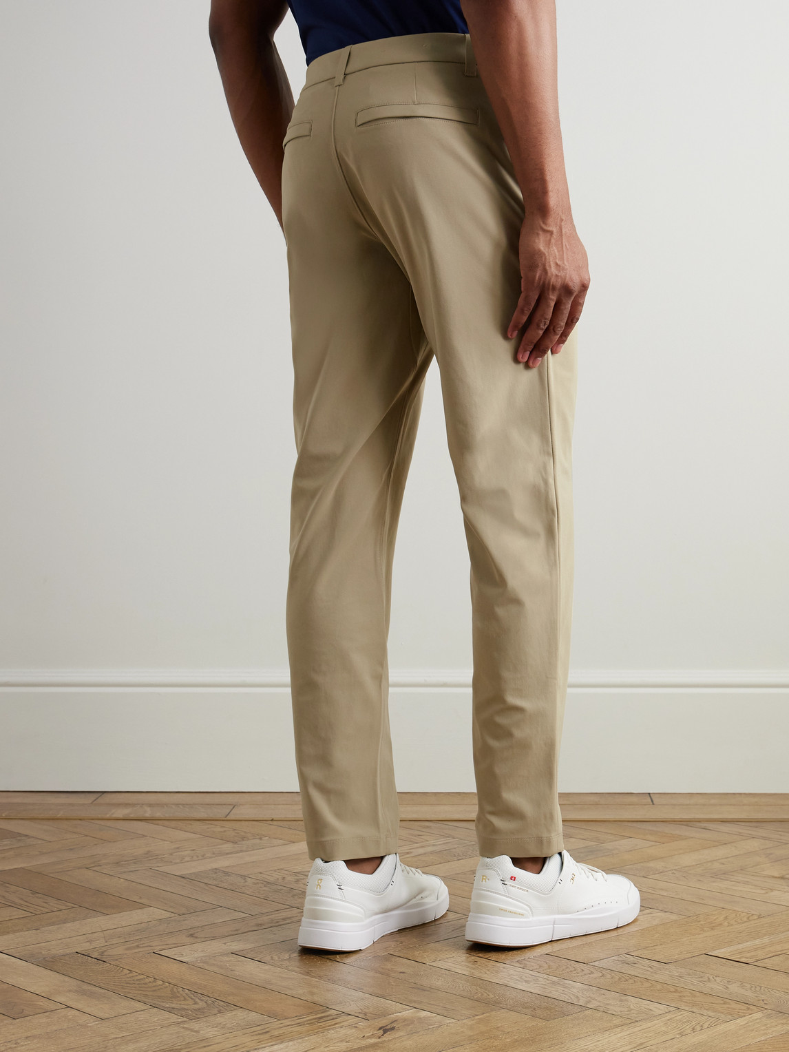 Lululemon Abc Straight-leg Warpstreme™ Golf Trousers In Neutral