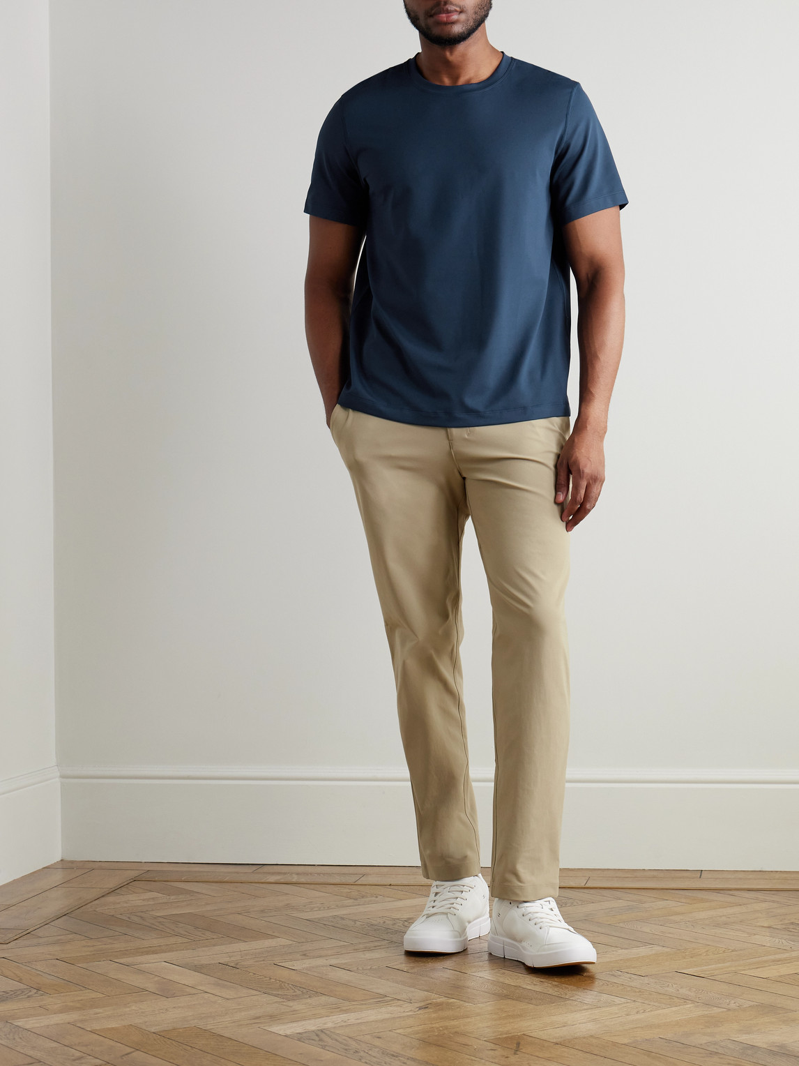 Lululemon Abc Straight-leg Warpstreme™ Golf Trousers In Neutral