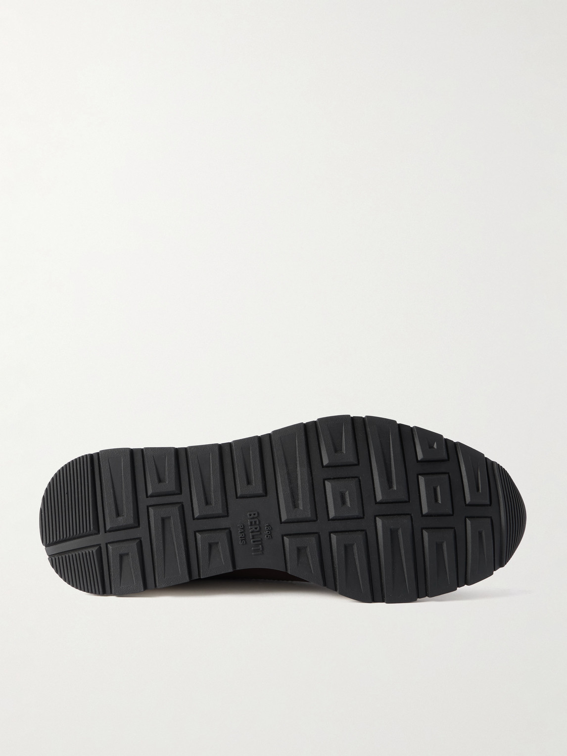 Berluti Fast Track Venezia Leather Oxford Sneakers In Brown