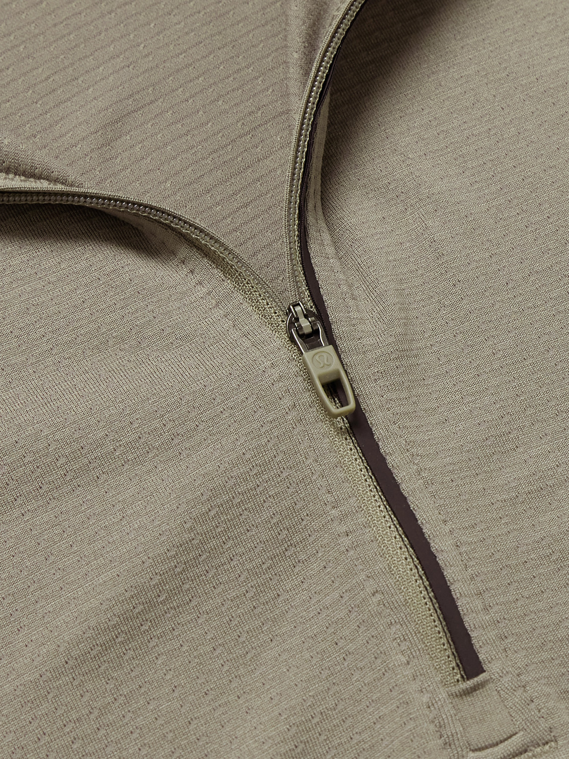 Lululemon Metal Vent Tech Slim-fit Stretch-jersey Half-zip Top In Green