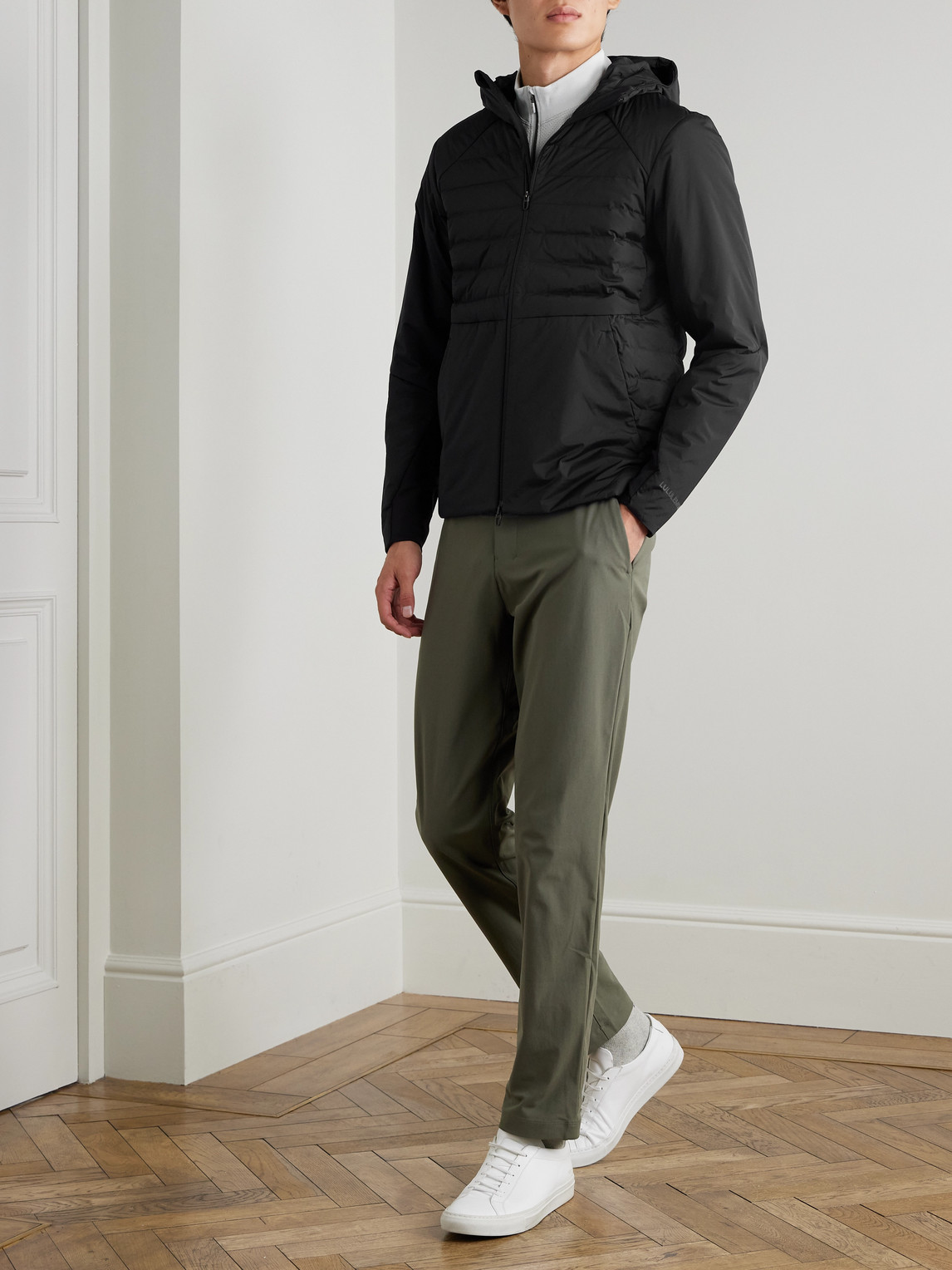 Lululemon Down For It All Hoodie In Black