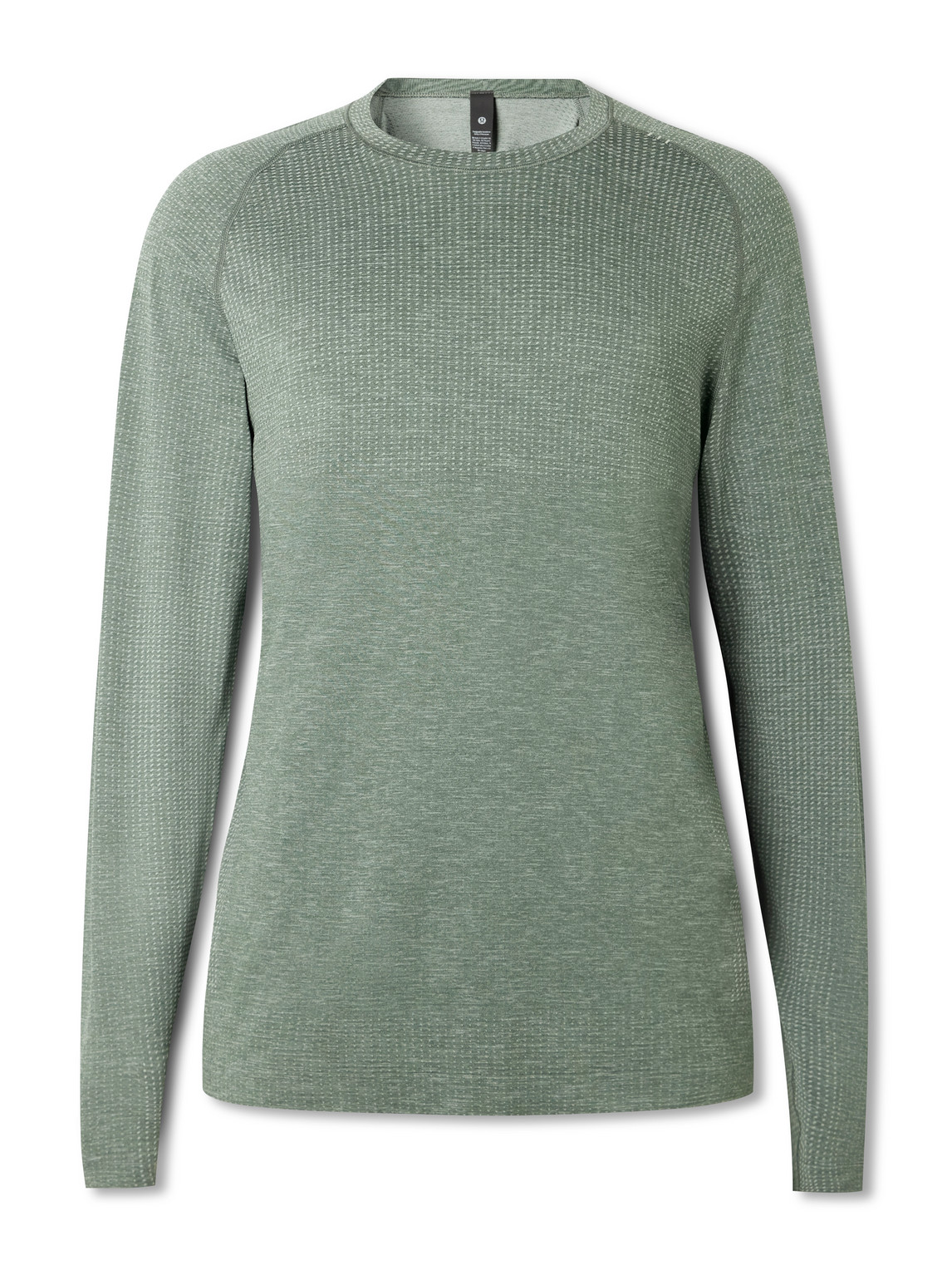 Lululemon Metal Vent Tech Stretch-mesh T-shirt In Green
