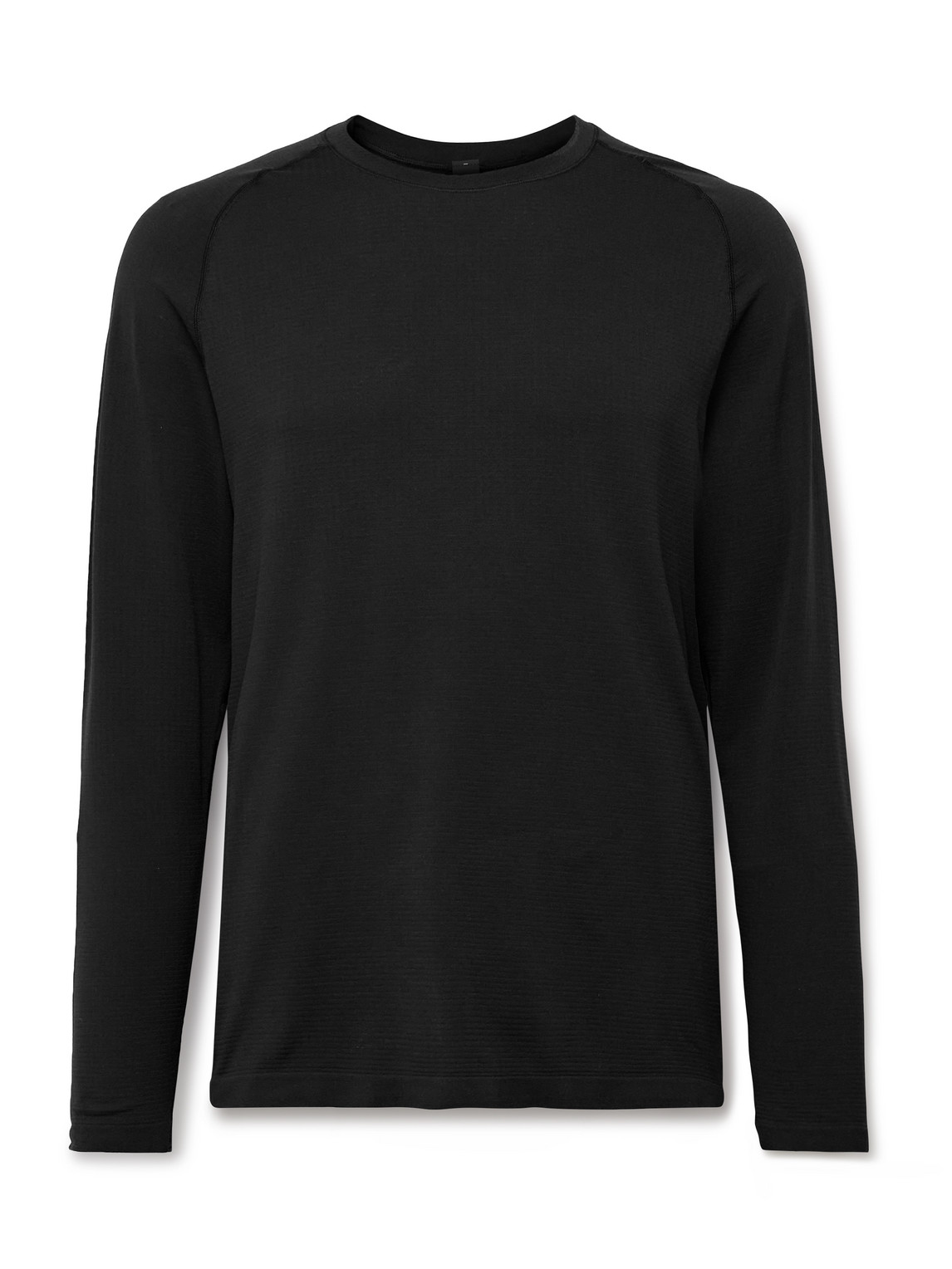Lululemon Metal Vent Tech 2.5 Stretch-mesh T-shirt In Black