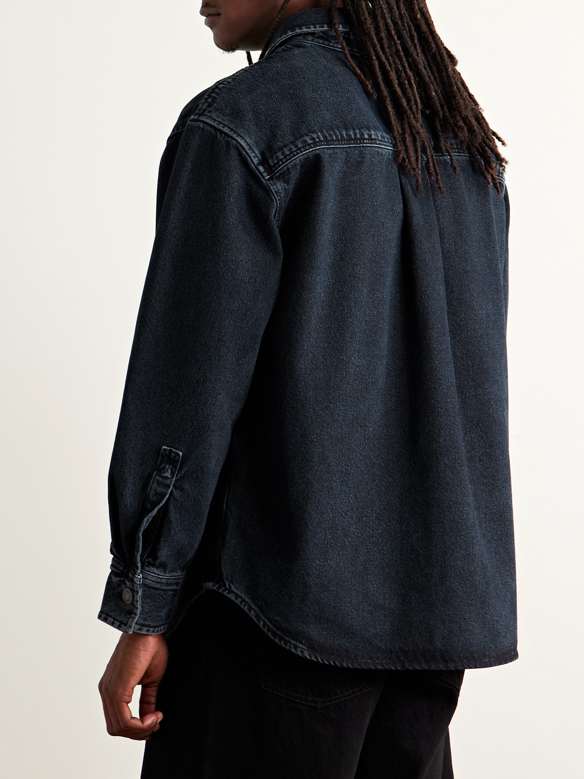  Agolde - Park Denim Shirt Jacket - Men - Blue - M 