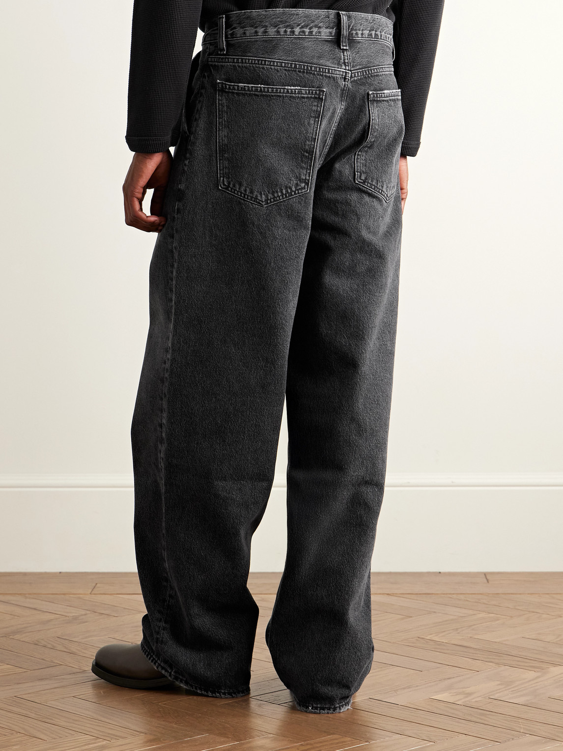  Agolde - Benton Wide-leg Jeans - Men - Black - Uk/us 29 