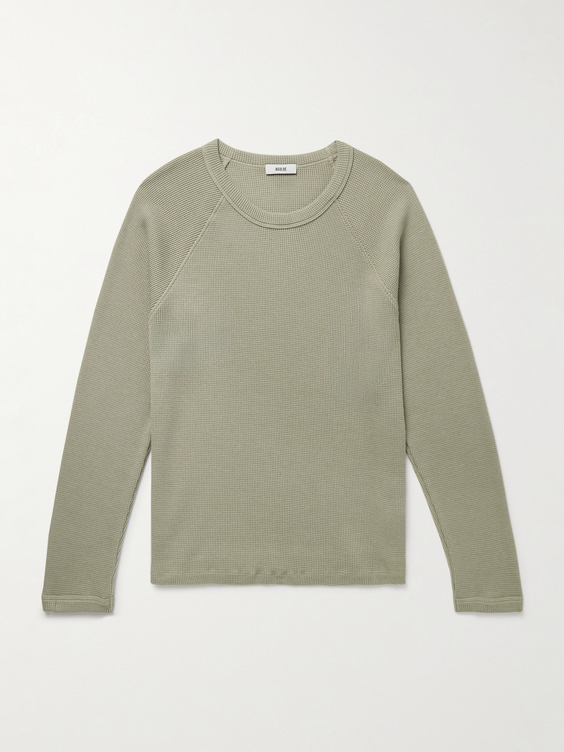 AGOLDE Payson Waffle-Knit Cotton-Blend T-hirt - Men