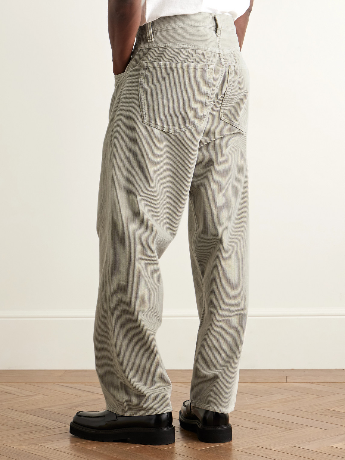 Fusion Straight-Leg Cotton- Corduroy