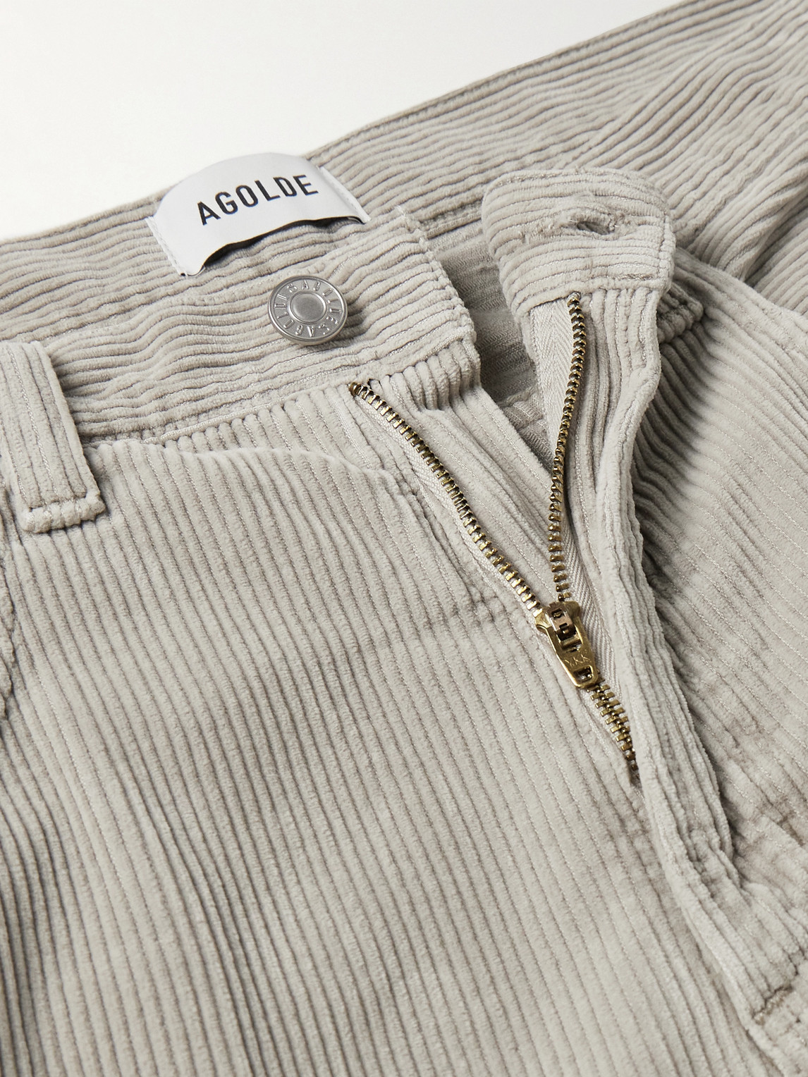 Fusion Straight-Leg Cotton- Corduroy