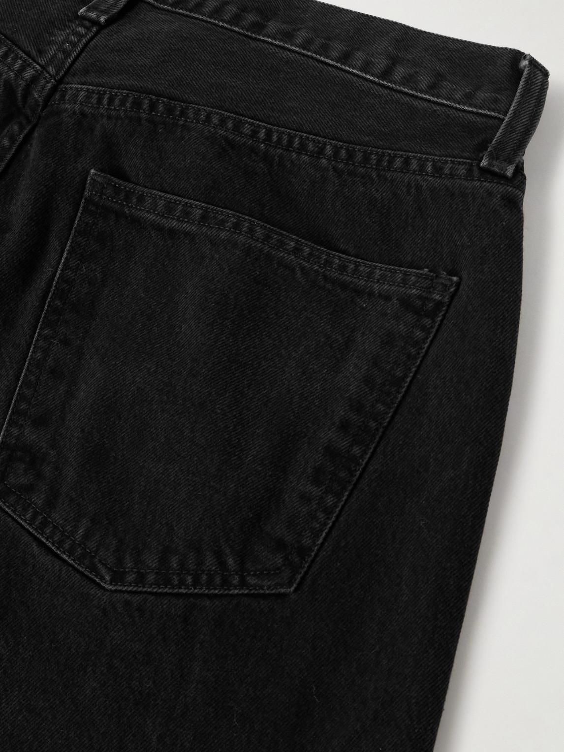 Agolde 90's Straight-leg Jeans In Black