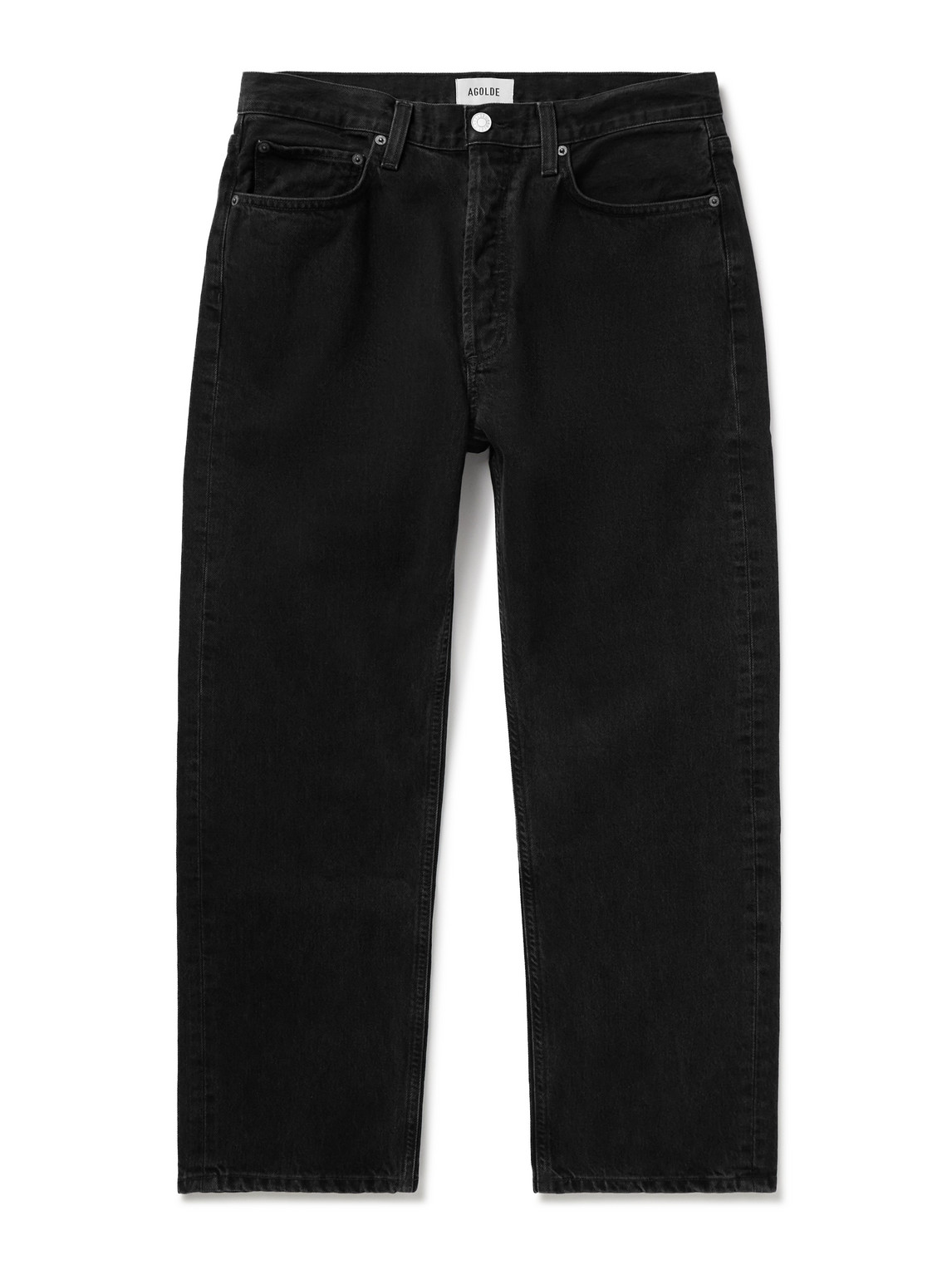 Agolde 90's Straight-leg Jeans In Black