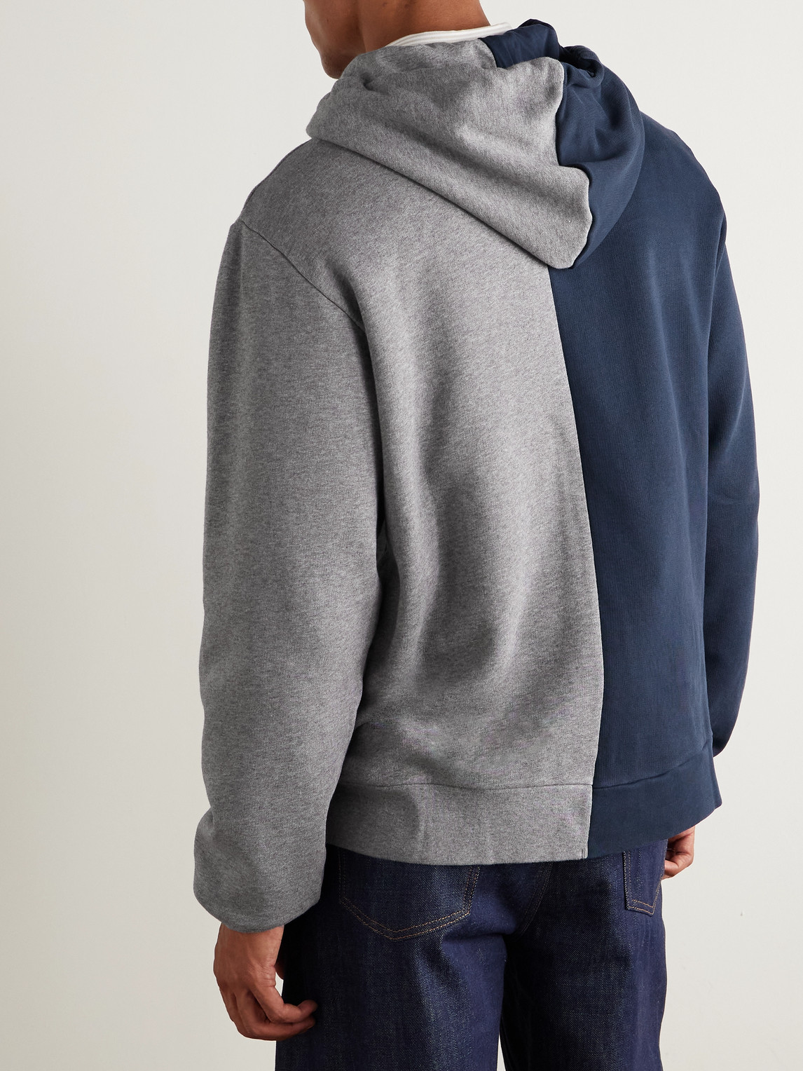 Apc Marc Jacobs Printed Cotton-jersey Zip-up Hoodie In Multi