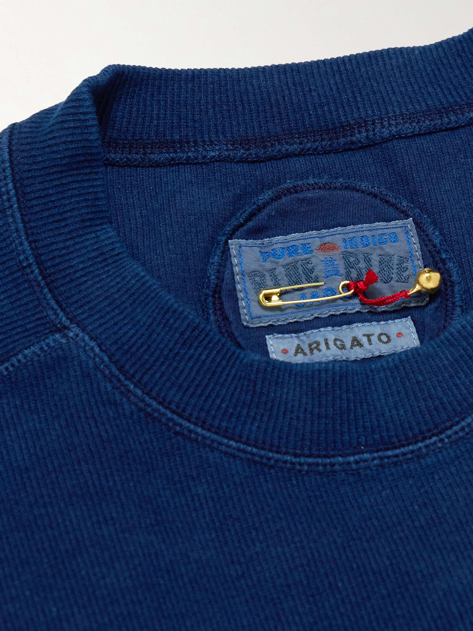 PGG ネイビー ジッパー付きシャツサイズ4 BLUE BLUE JAPAN Cotton-Jersey T-Shirt for Men | MR PORTER