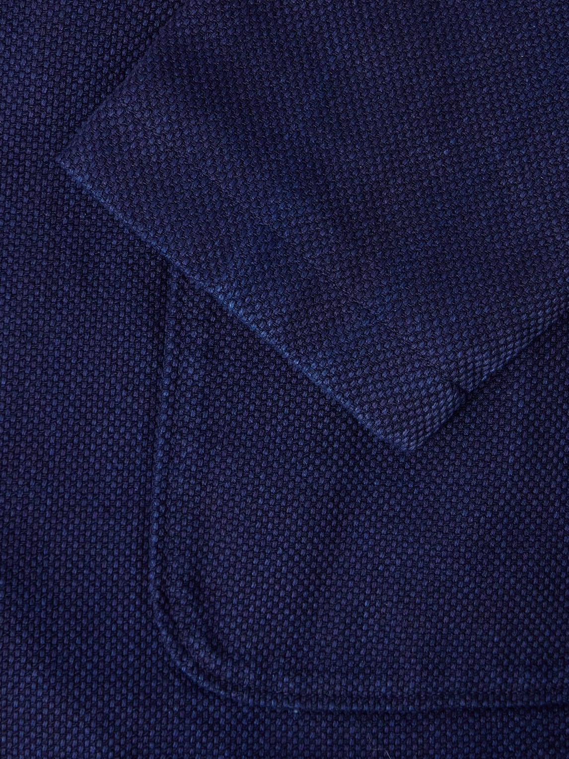 Sashiko Cotton-Piqué Suit Jacket