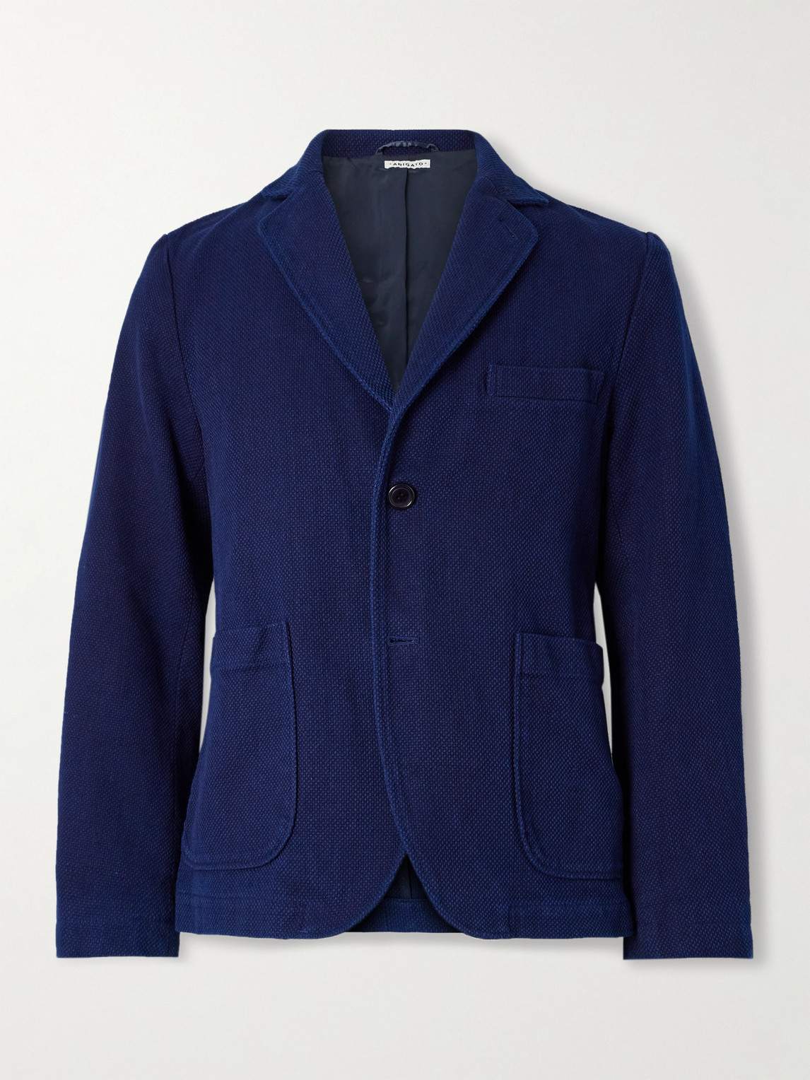 Blue Blue Japan ashiko Cotton-Piqué uit Jacket - Men