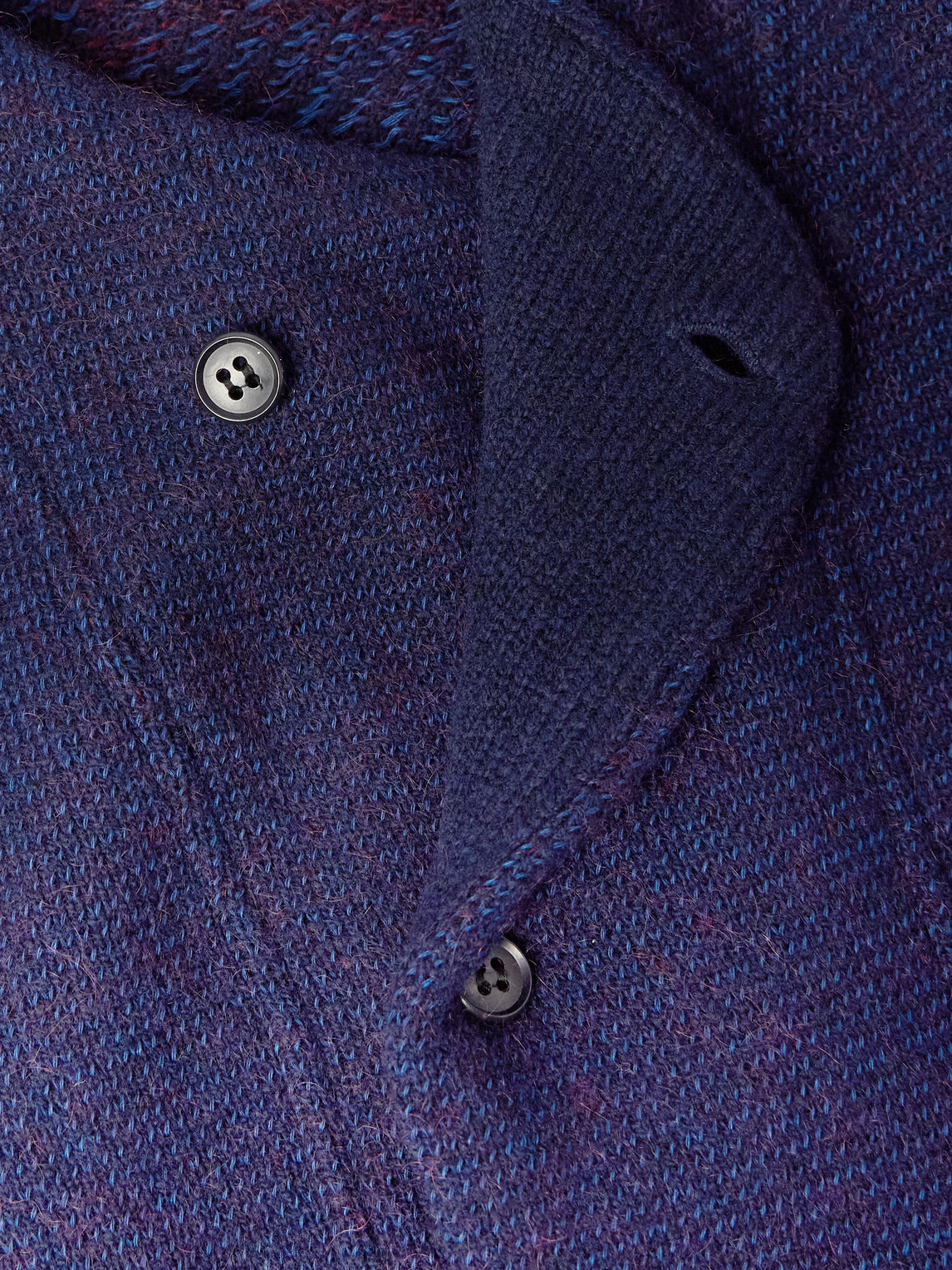 Intarsia Wool Blend Cardigan | 블루블루재팬 | FETCHING