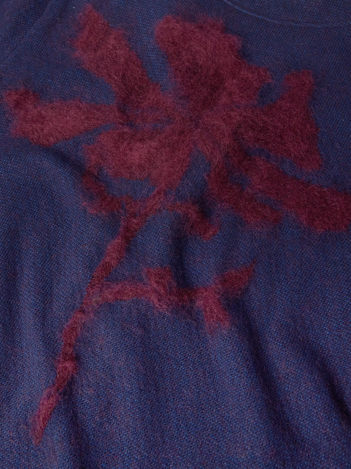 Intarsia Wool Blend Cardigan | 블루블루재팬 | FETCHING