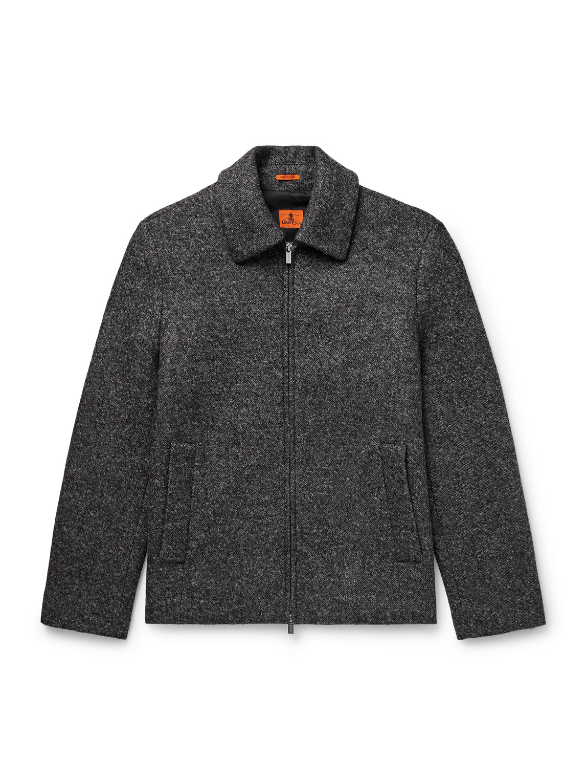 Slim-Fit Virgin Wool-Blend Blouson Jacket