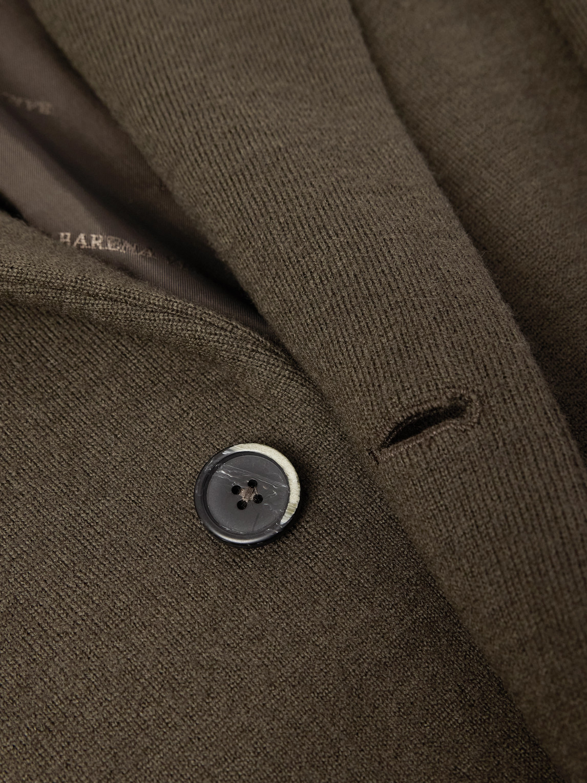 Barena Venezia Baron Wool-blend Coat In Green