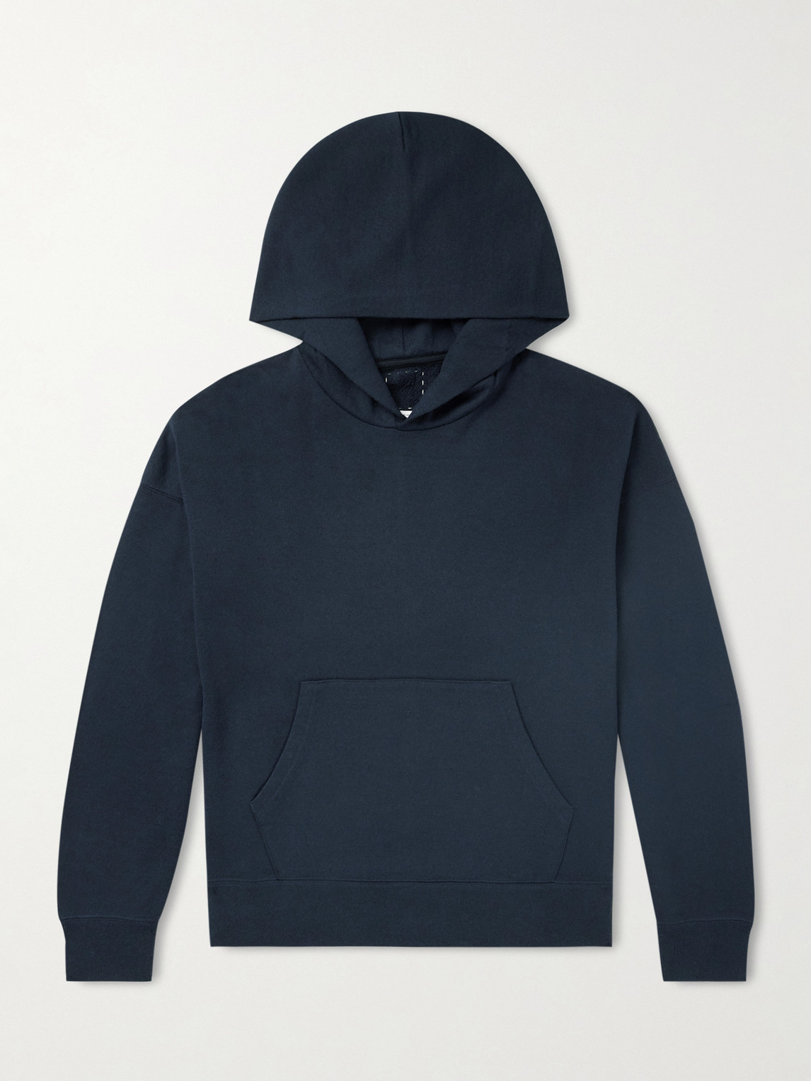 Visvim Jumbo Wool Hoodie In Blue