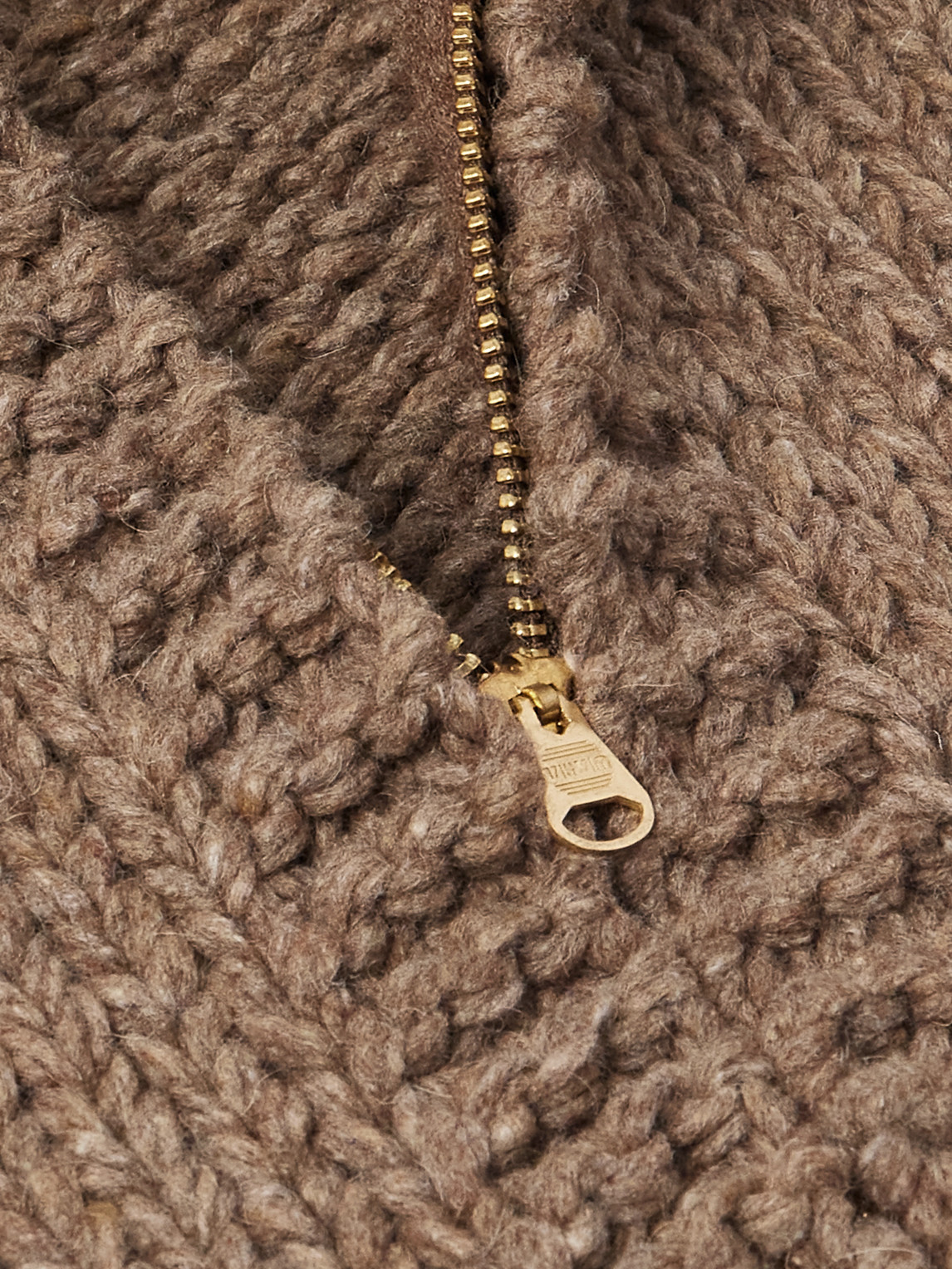 Visvim Shawl-collar Wool And Cashmere-blend Cardigan In Brown