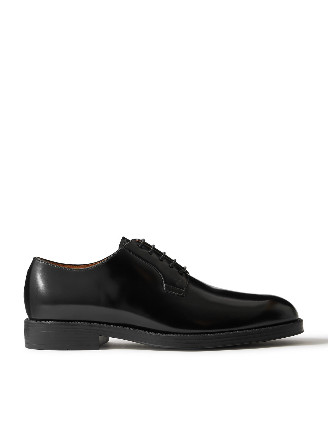 Patent-Leather Derby Shoes
