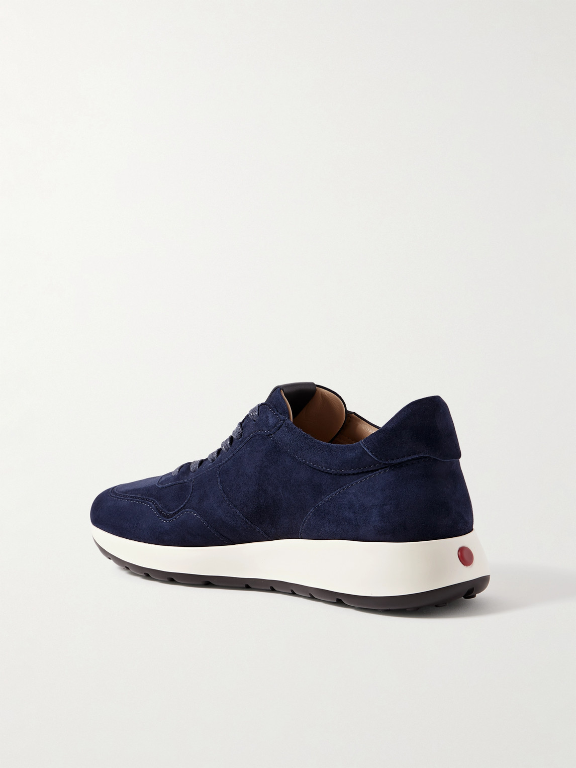 Tod's Leather-trimmed Suede Sneakers