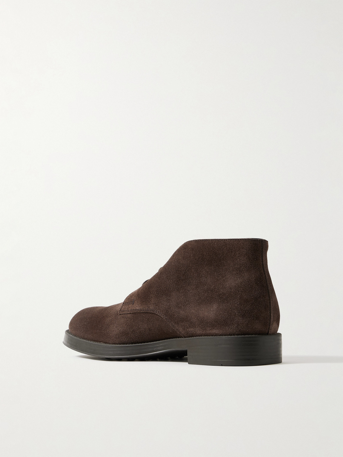 Tod's Logo-debossed Suede Desert Boots