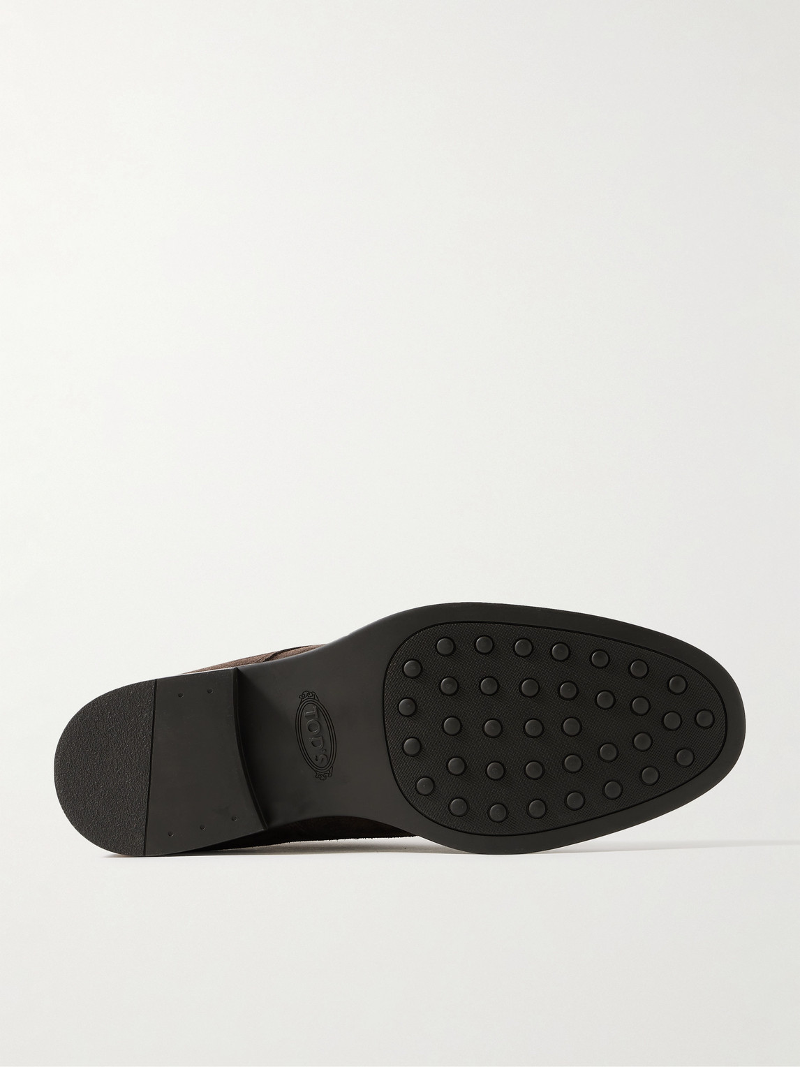 Tod's Logo-debossed Suede Desert Boots
