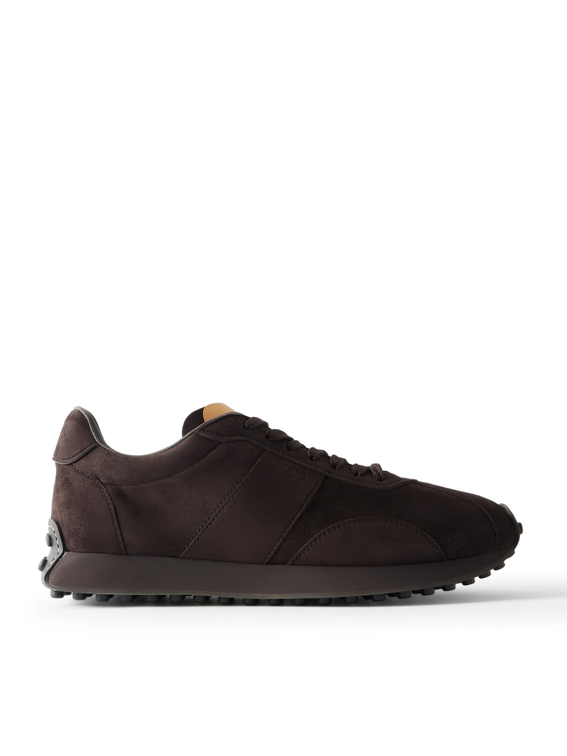 Sportivo Active Rubber-Trimmed Suede Sneakers