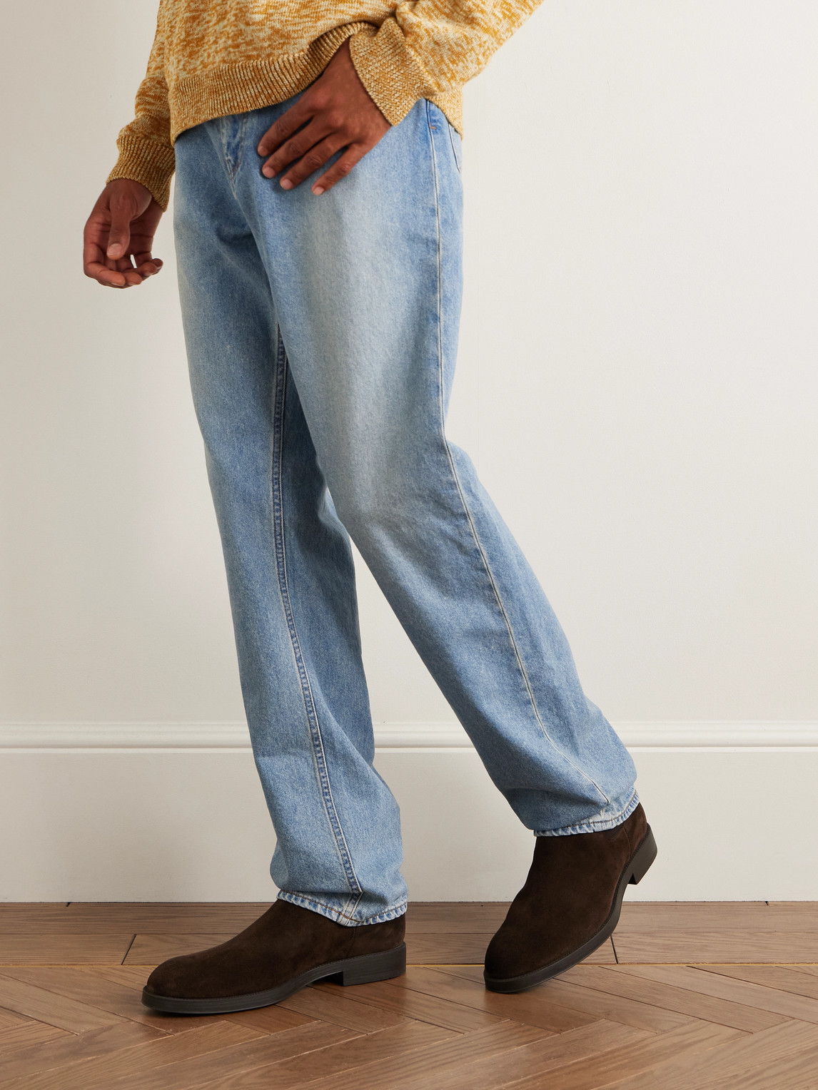Tod's Suede Chelsea Boots