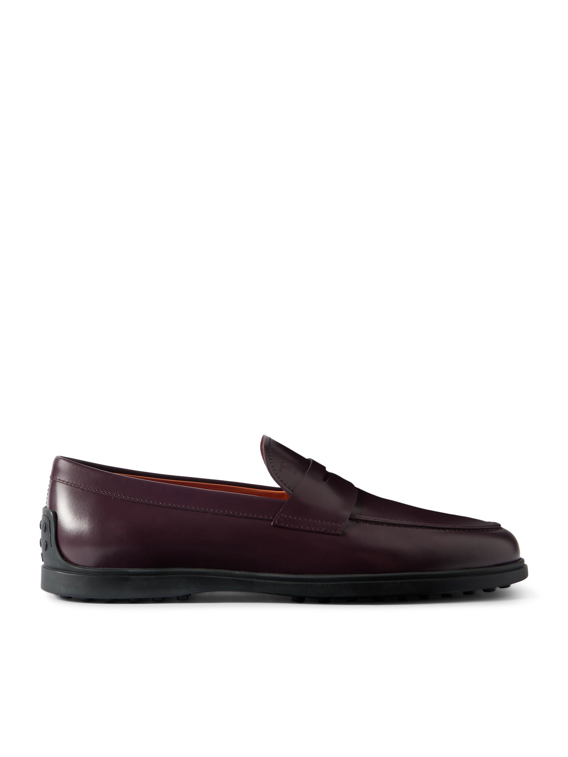 Gomma Leather Penny Loafers