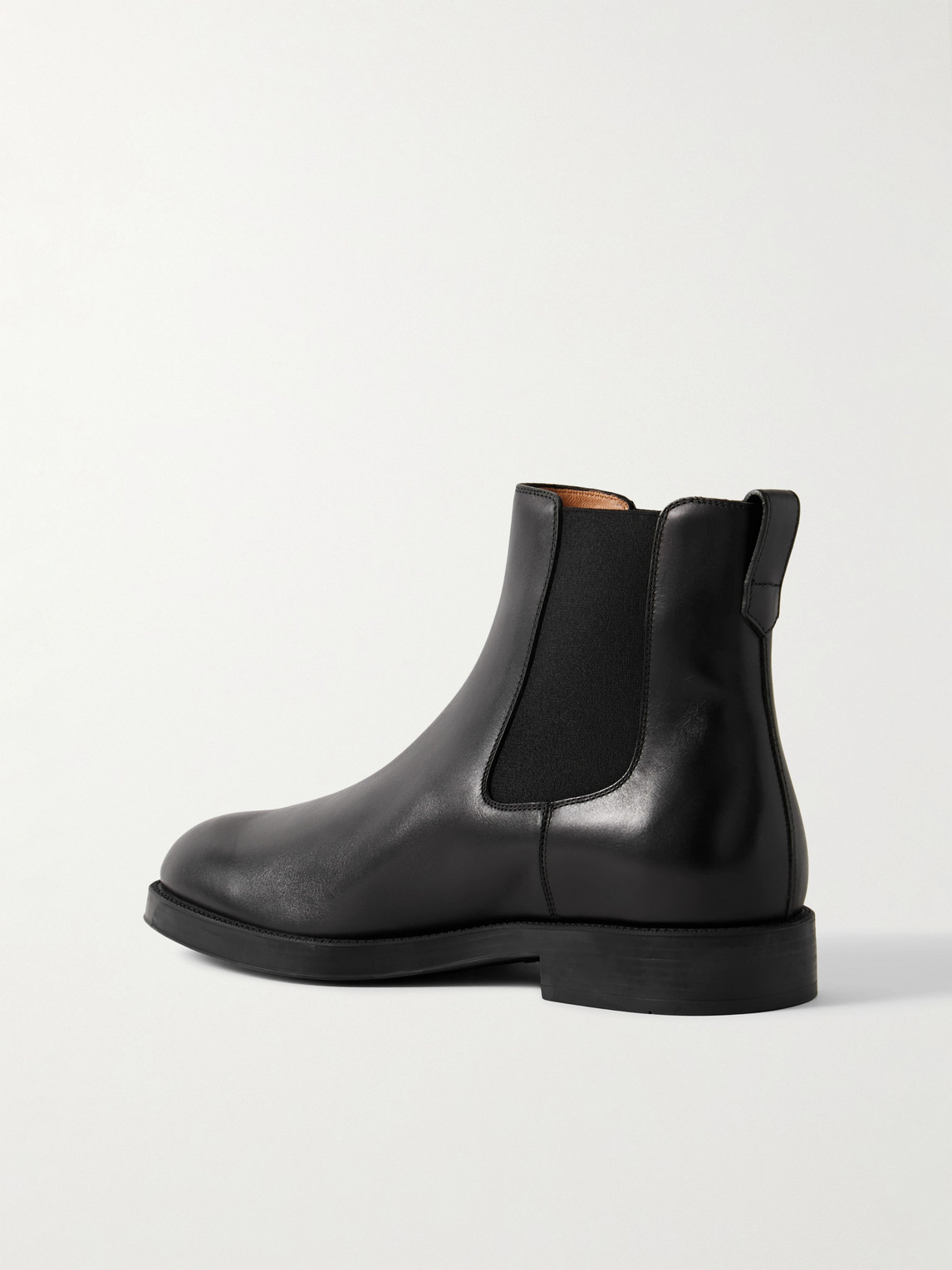 Tod's Leather Chelsea Boots In Black