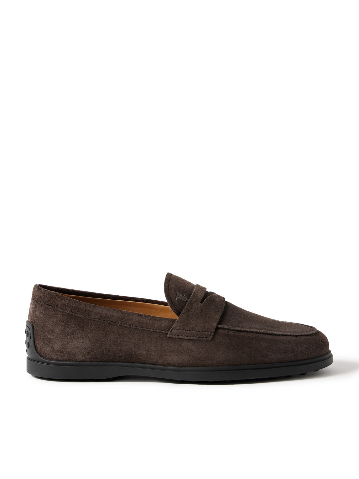 Suede Penny Loafers
