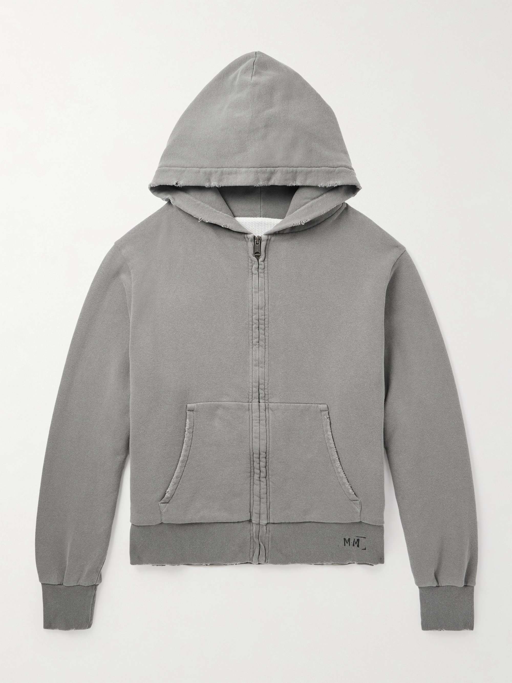 トップス Maison Margiela Basic Zip Up Hoodie Buy MM6 Maison Margiela Number Logo Print Zip Up Hoodie