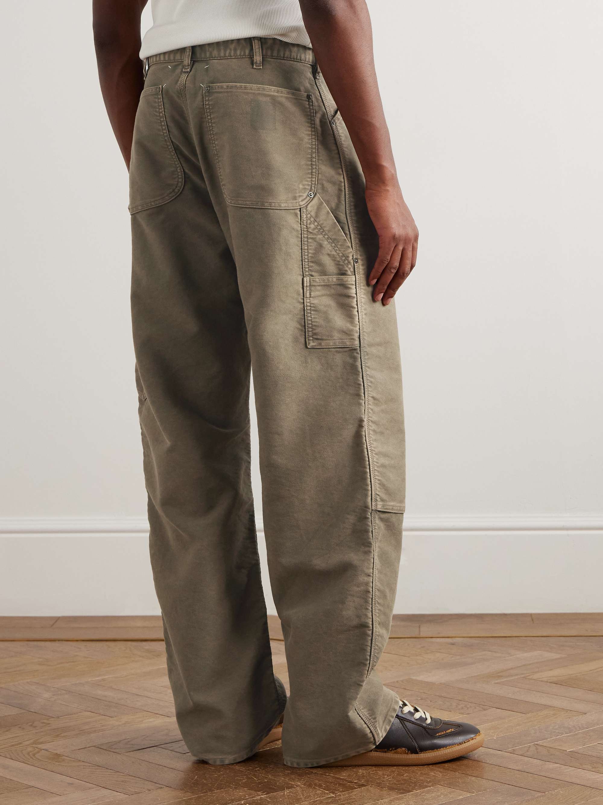 パンツ Maison Margiela 22ss Long Cargo Pants S50KA0670_M35289_900_shoppingf
