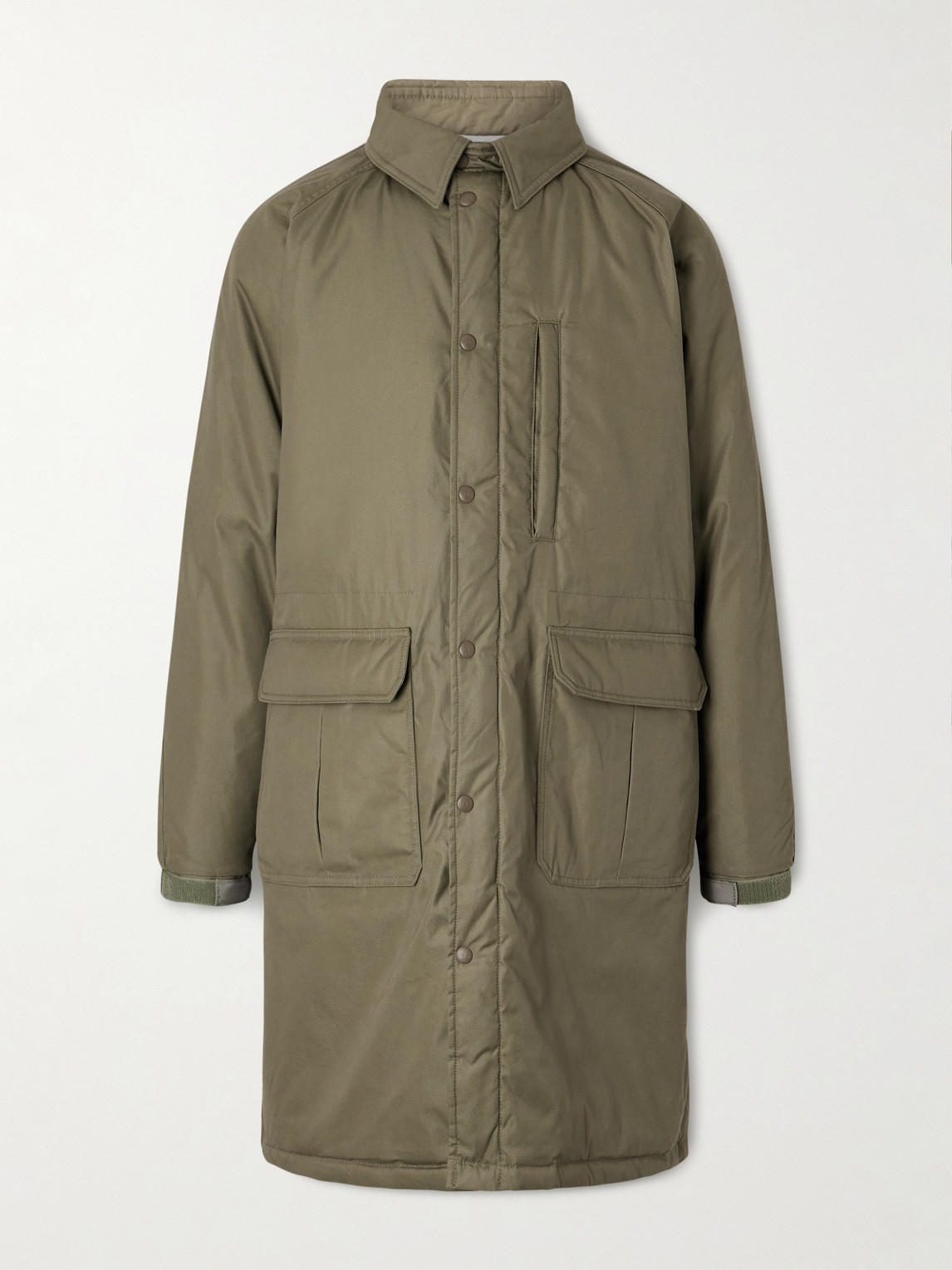 OrSlow Padded Cotton and Nylon-Blend Shell Coat - Men