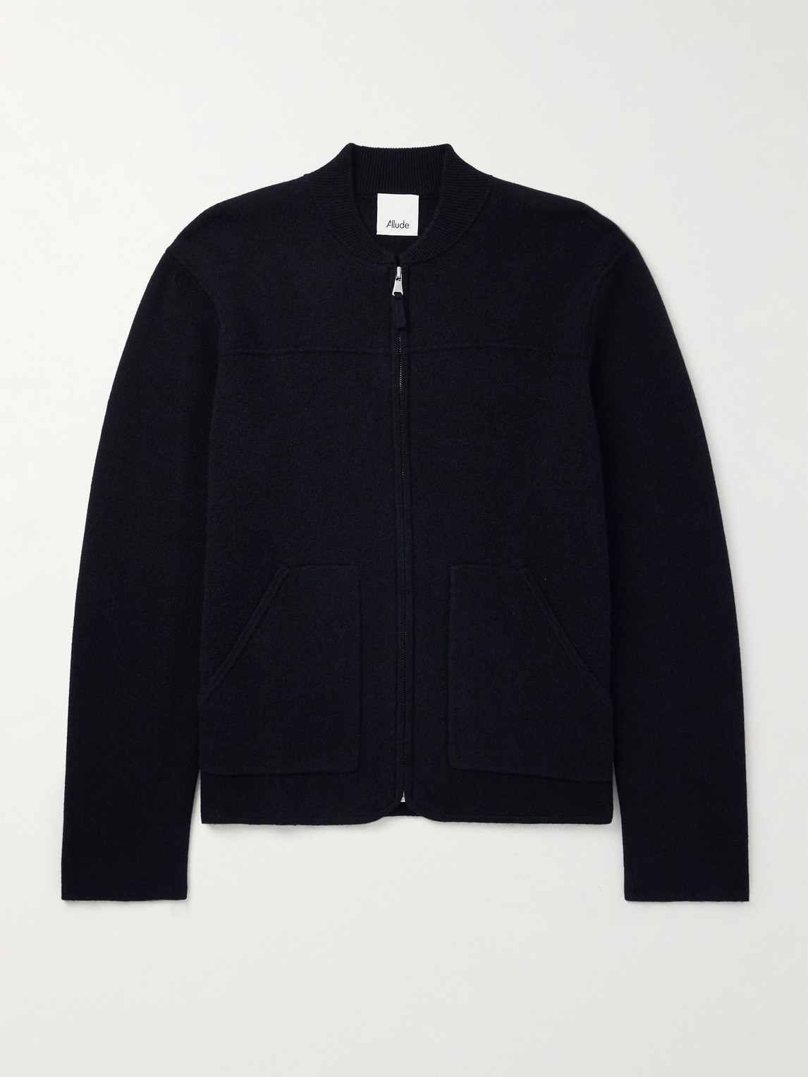 Allude Virgin Wool and Cashmere-Blend Bomber Jacket - Men