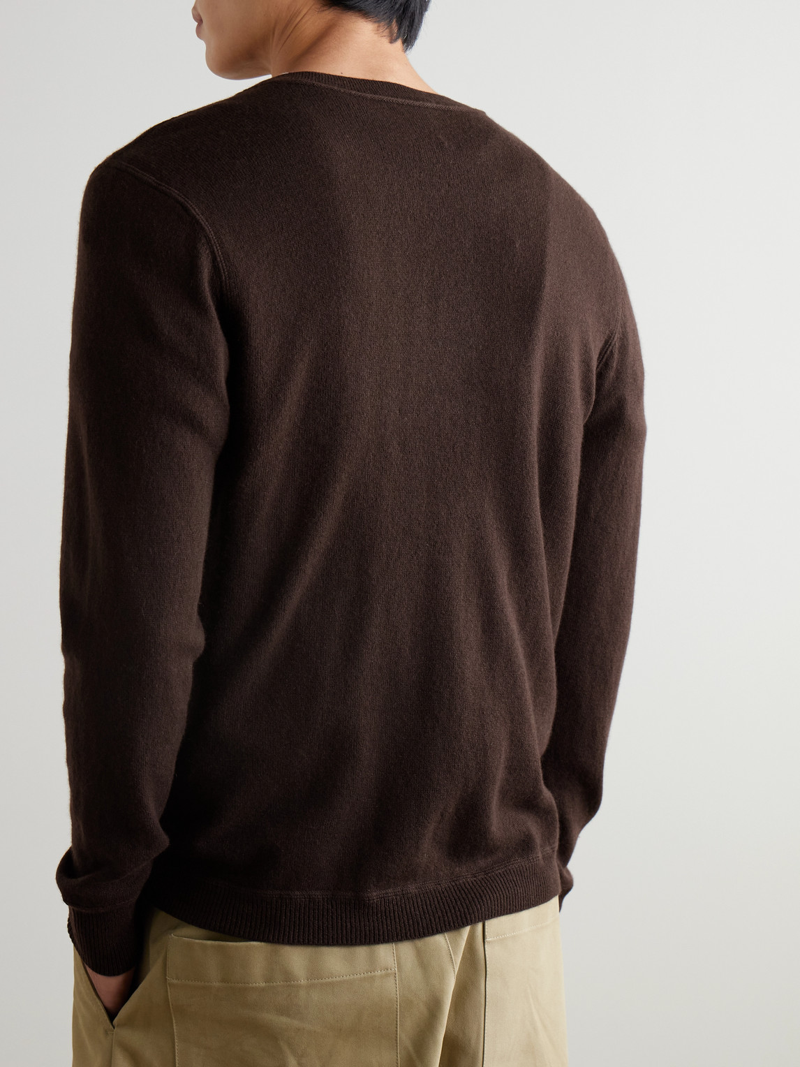  Allude - Cashmere Sweater - Men - Brown - M 
