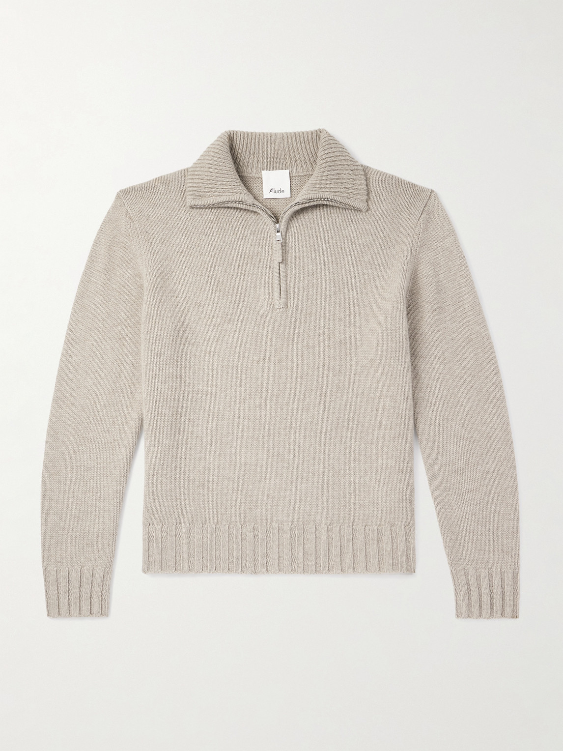 Allude Cashmere Half-Zip Sweater - Men