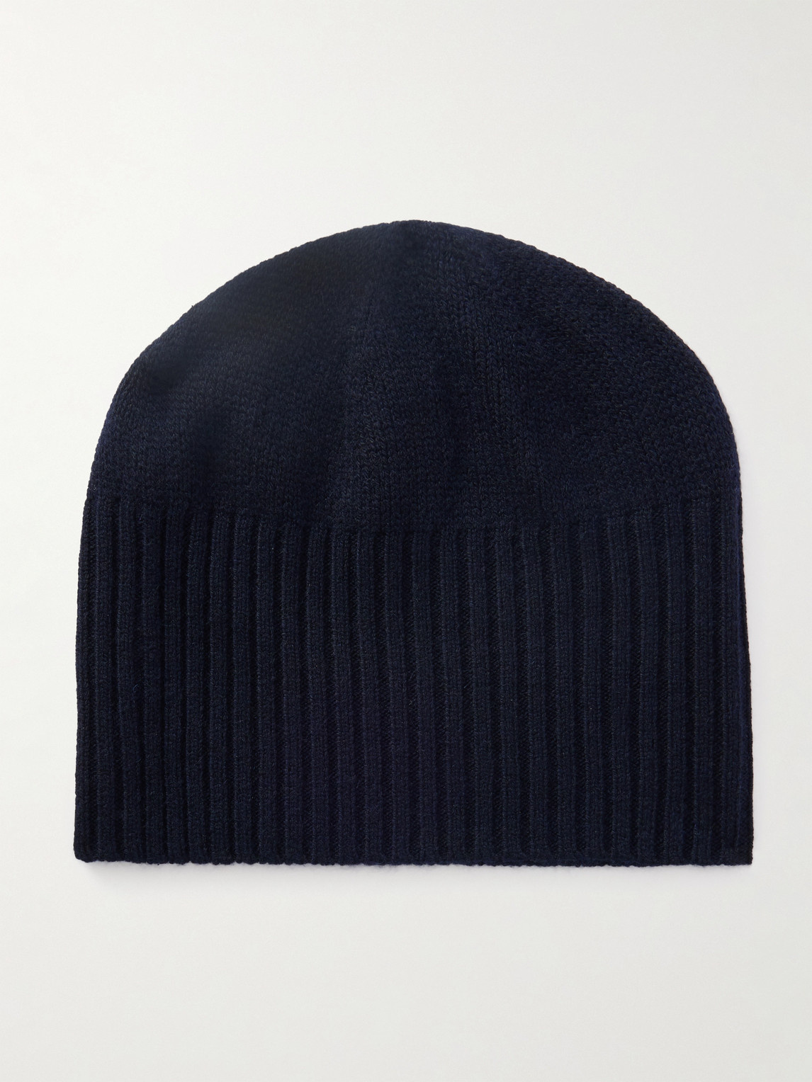 Allude Ribbed Cashmere Beanie - Men