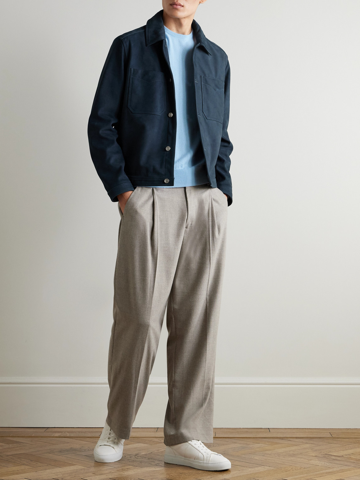 Allude Cashmere Sweater In Blue
