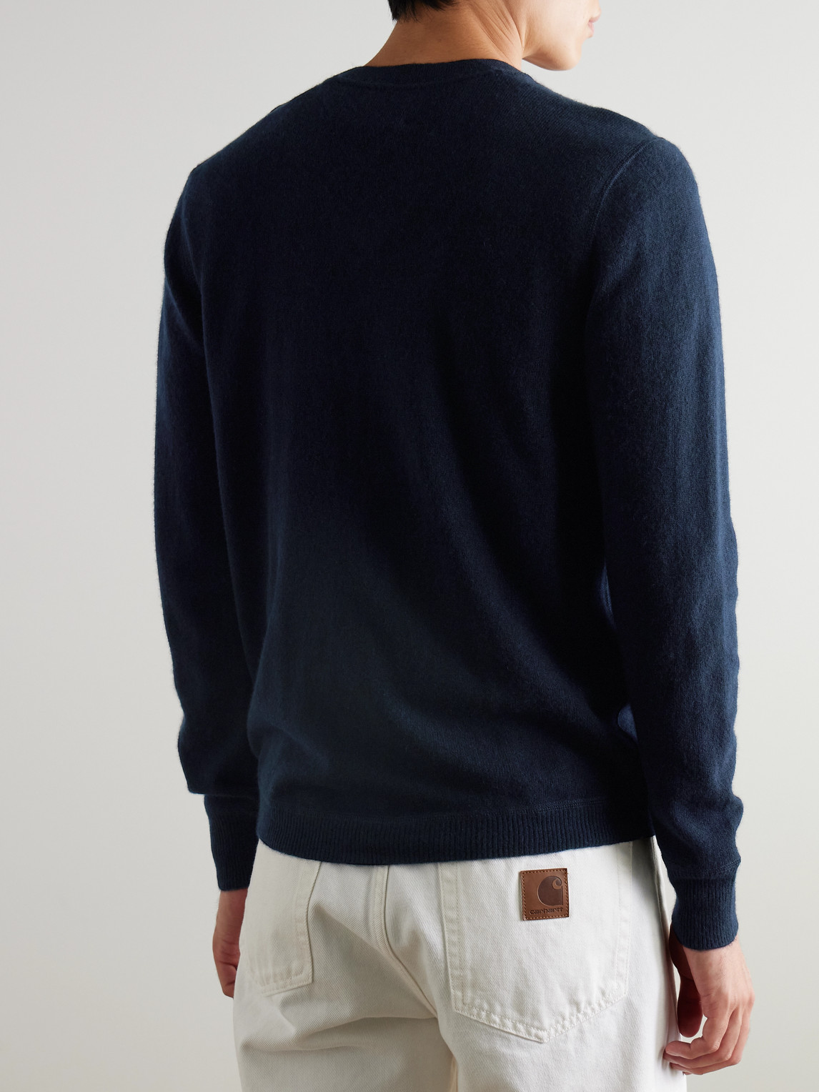  Allude - Cashmere Sweater - Men - Blue - S 