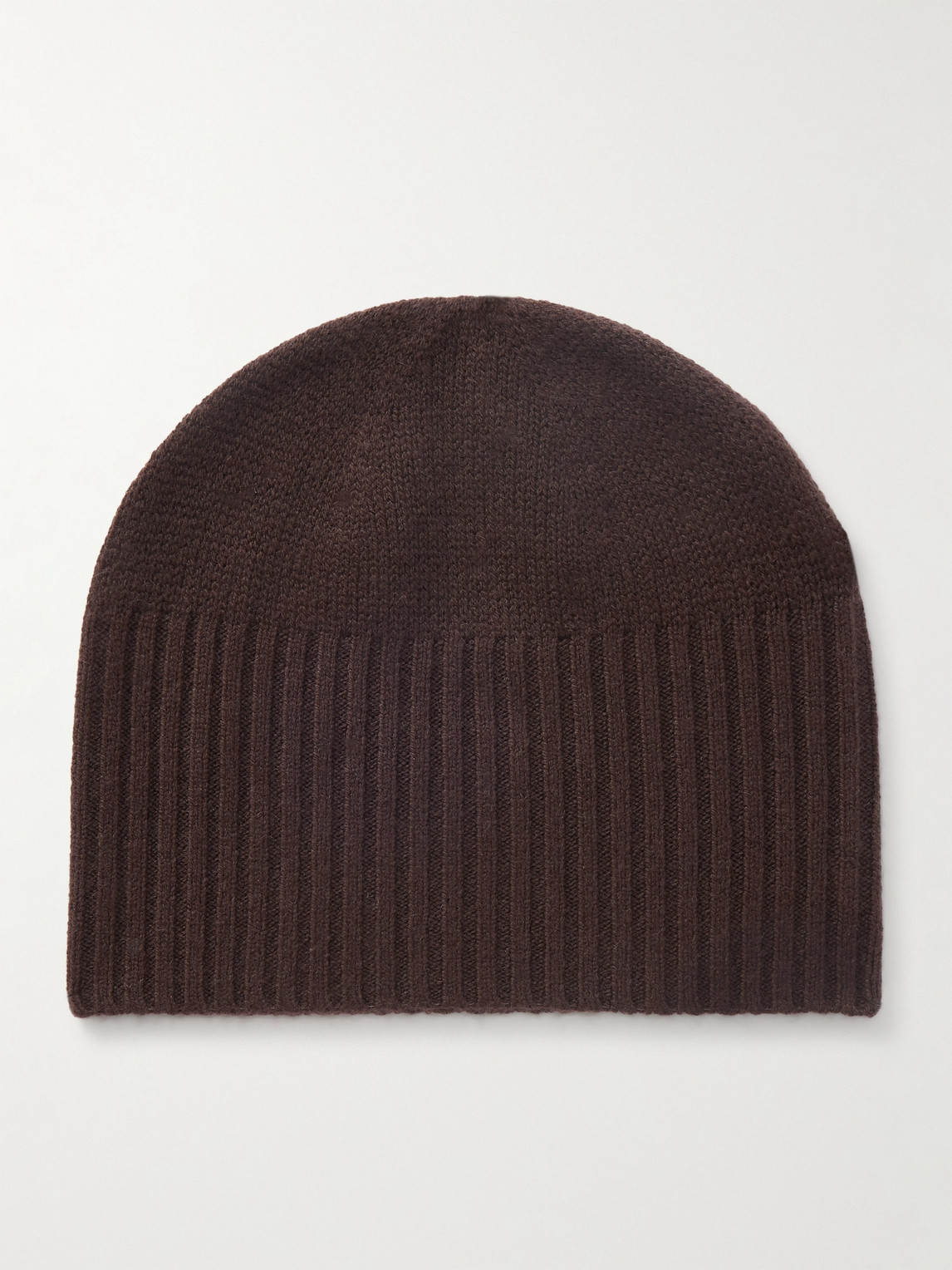 Allude Ribbed Cashmere Beanie - Men